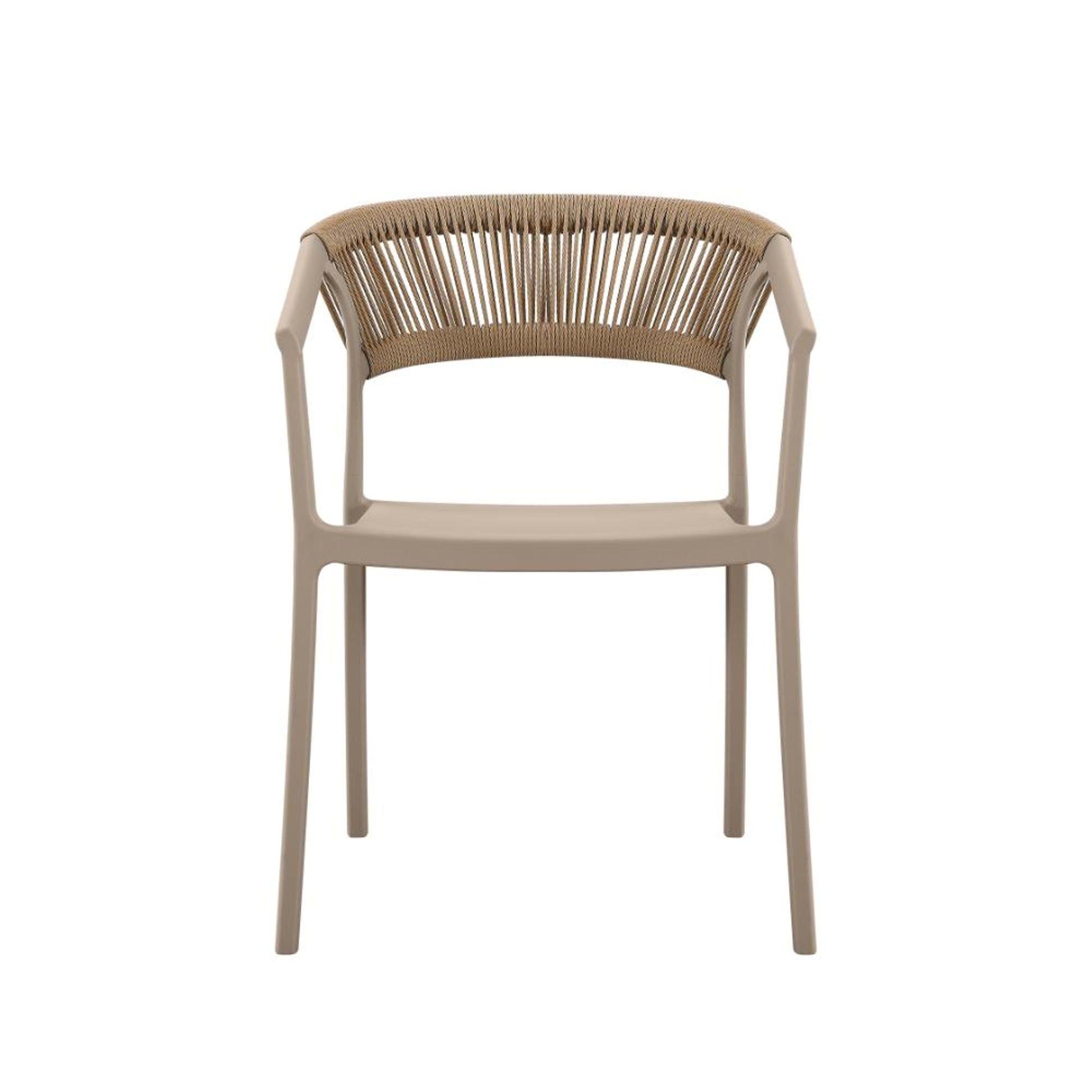 Silla Bali 75X53X56 Rta Taupe
