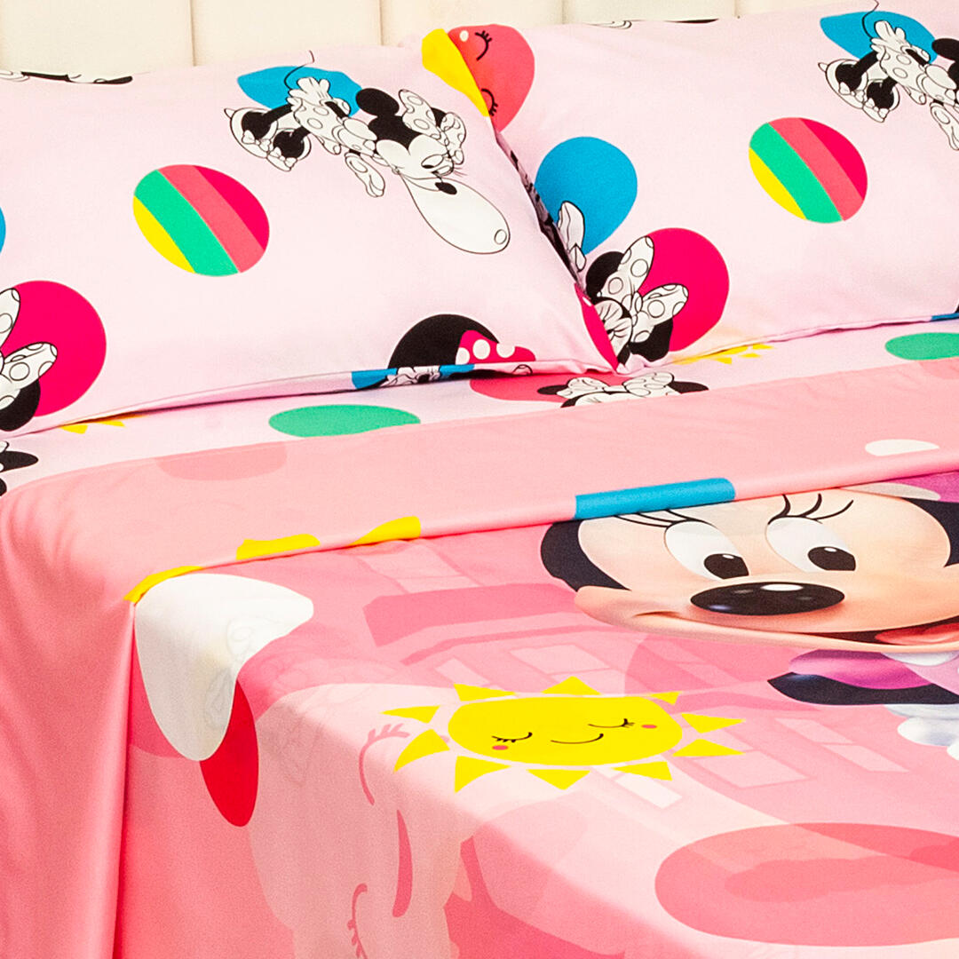 Juego De Sabanas Core Disney Minnie Jr Estampados Animados