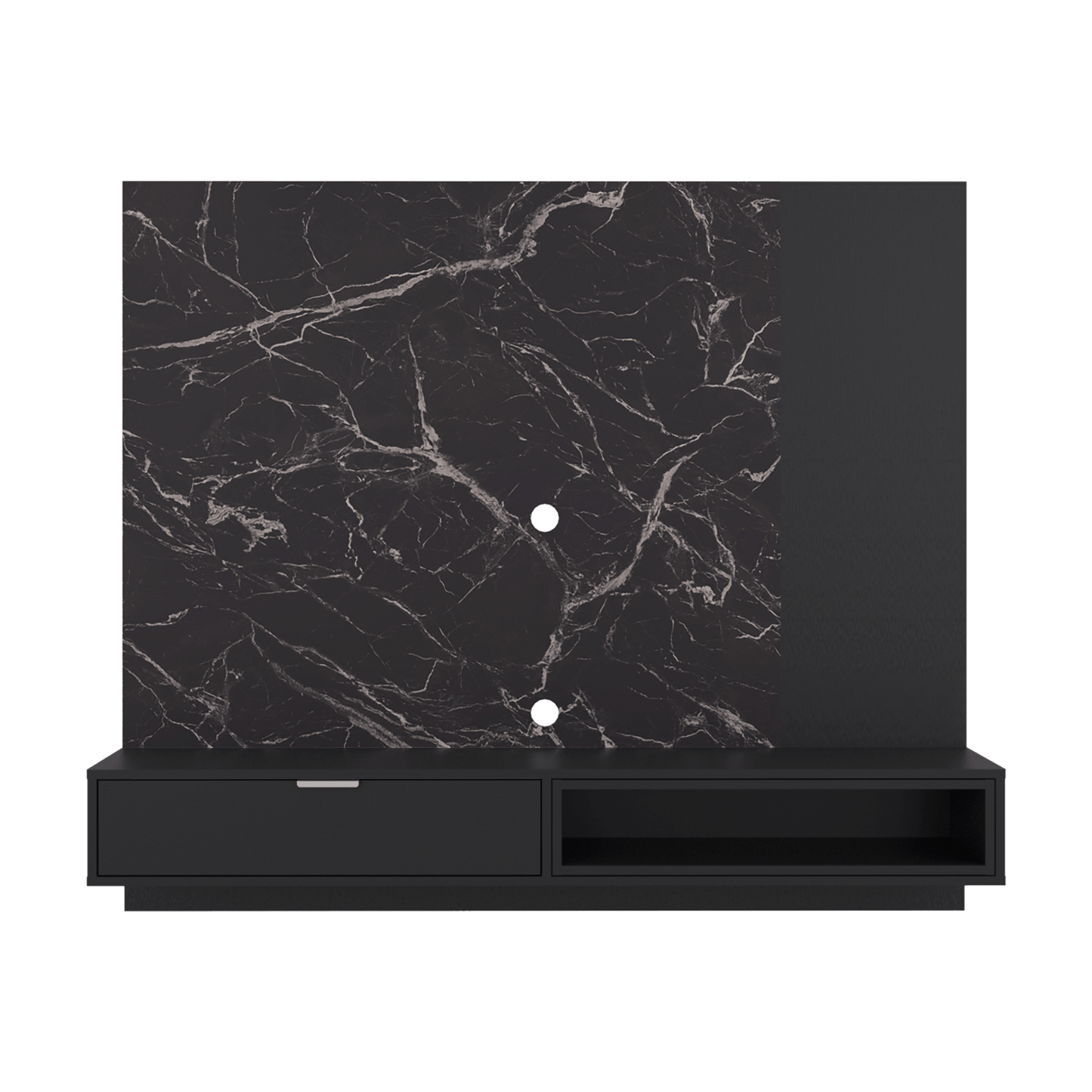 Panel De Tv Funes 130X150X33 Rta Mamba Wengue
