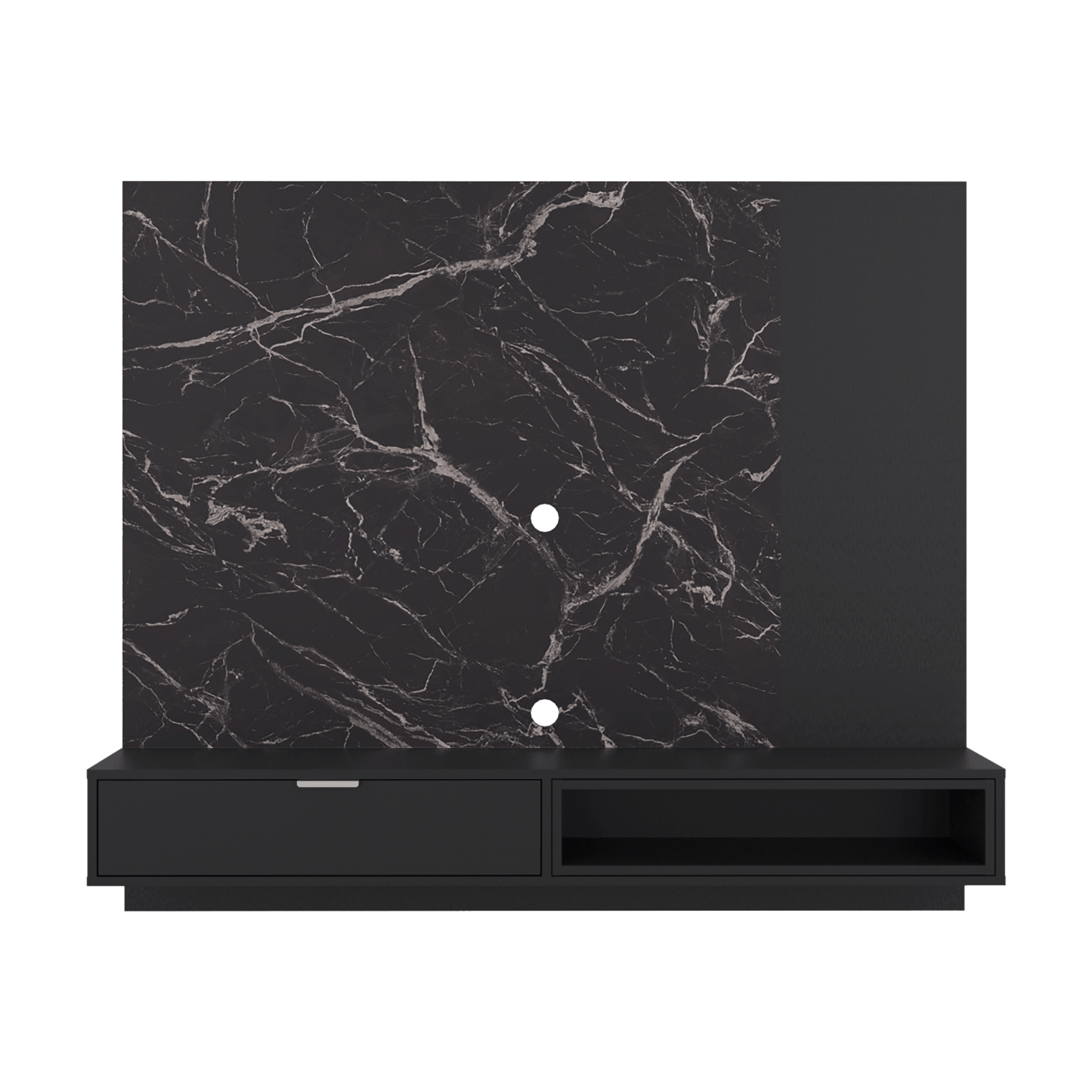 Panel De Tv Funes 130X150X33 Rta Mamba Wengue