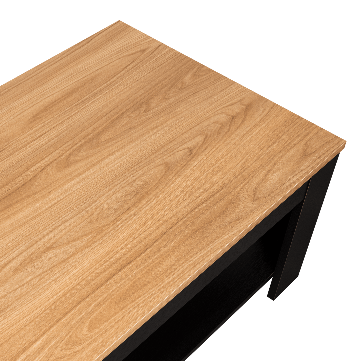 Mesa De Centro Cecil 41X120X60 Rta Wengue Fresno Zf