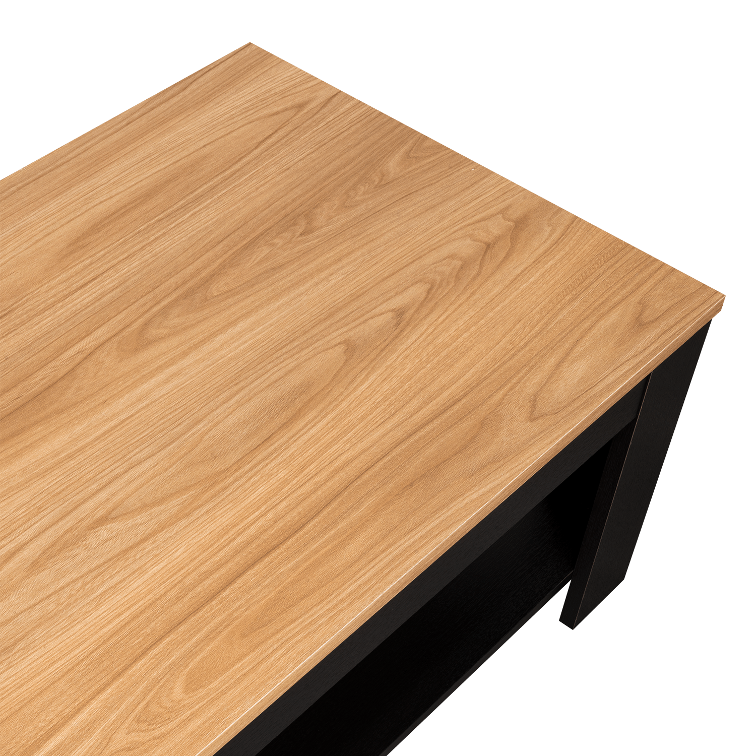 Mesa De Centro Cecil 41X120X60 Rta Wengue Fresno Zf