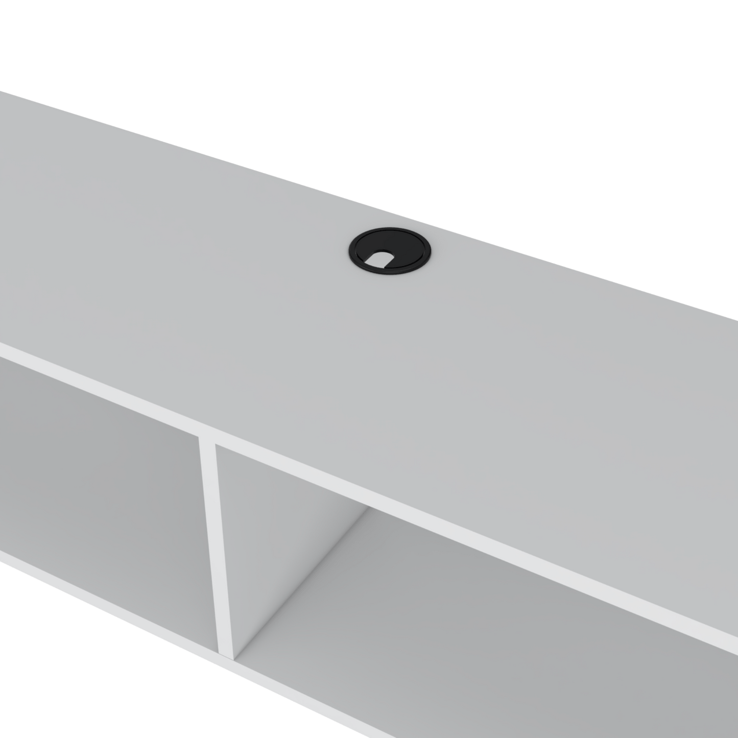 Rack Tv Flotante 26X150X32 Rta Blanco Zf