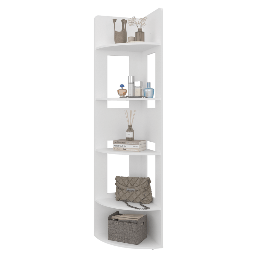 Estante Esquinero Home Dreams 170X40X40 Rta Blanco Zf