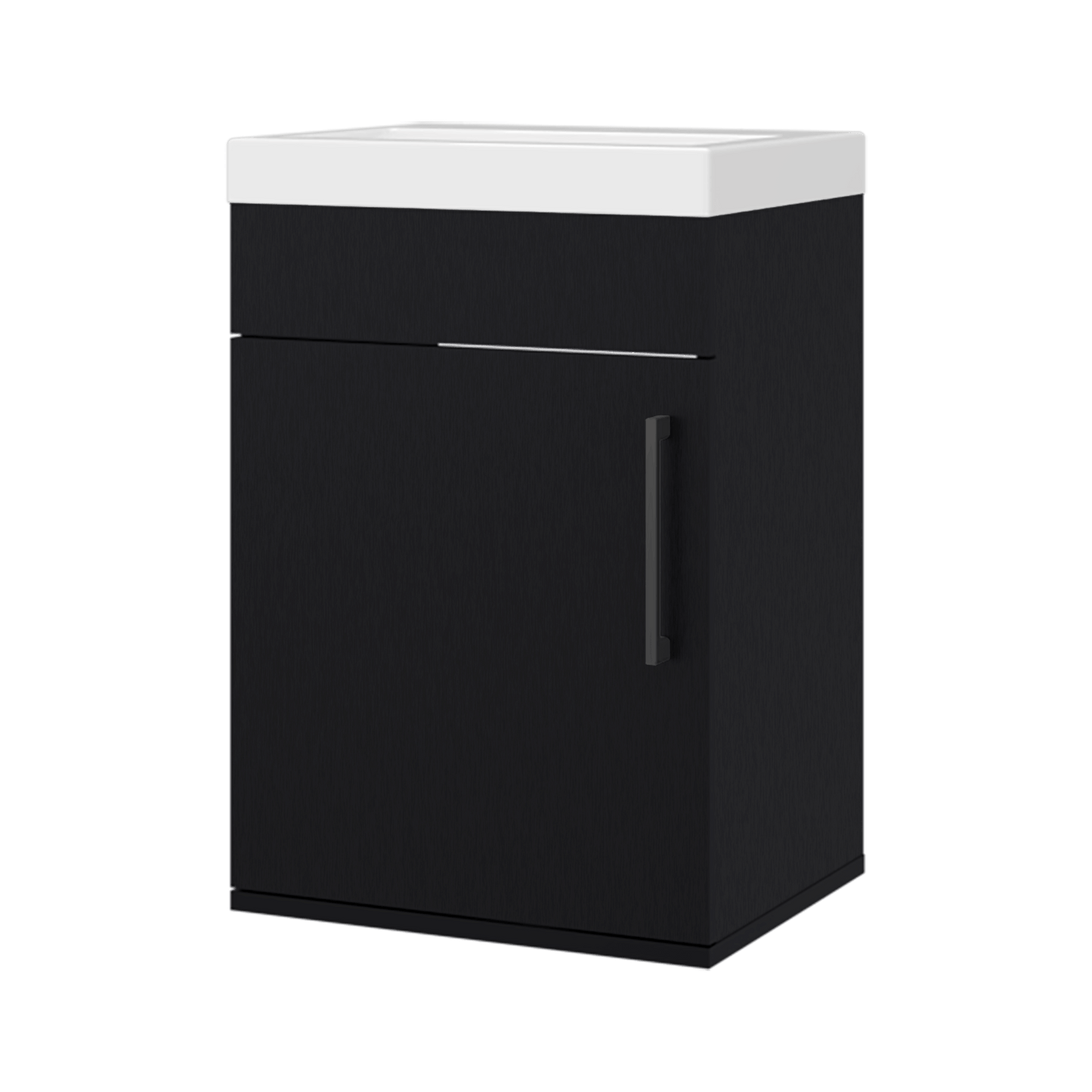 Mueble Para Lavamanos Flotante Oxford 54X39X32 Rta Wengue Zf