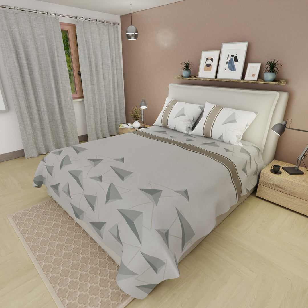 Juego De Sábanas 180 Hilos 3D Geometry Suite