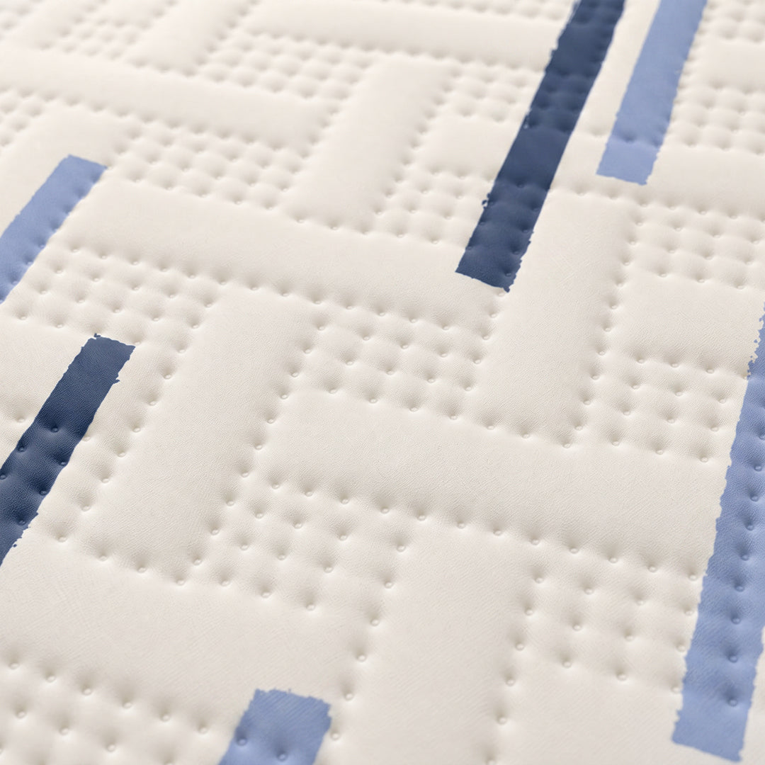 Cubrelecho Termosellado Doble Faz Indigo Bubble Atelier