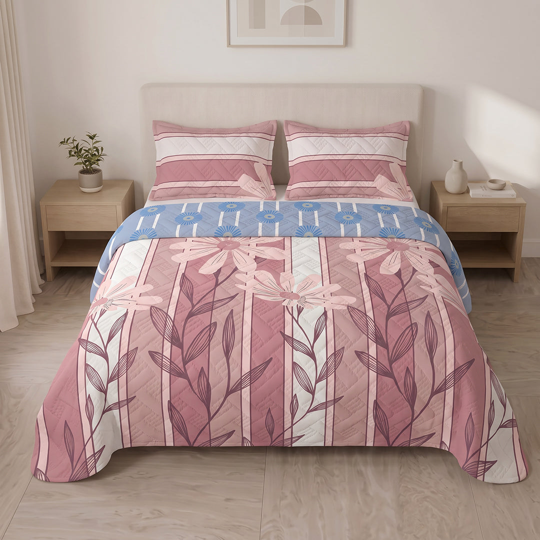 Cubrelecho Termosellado Doble Faz Blossom & Sky Atelier