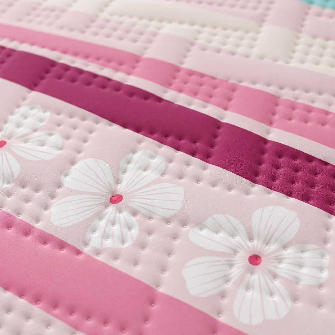 Cubrelecho Termosellado Doble Faz Fuchsia Breeze Line
