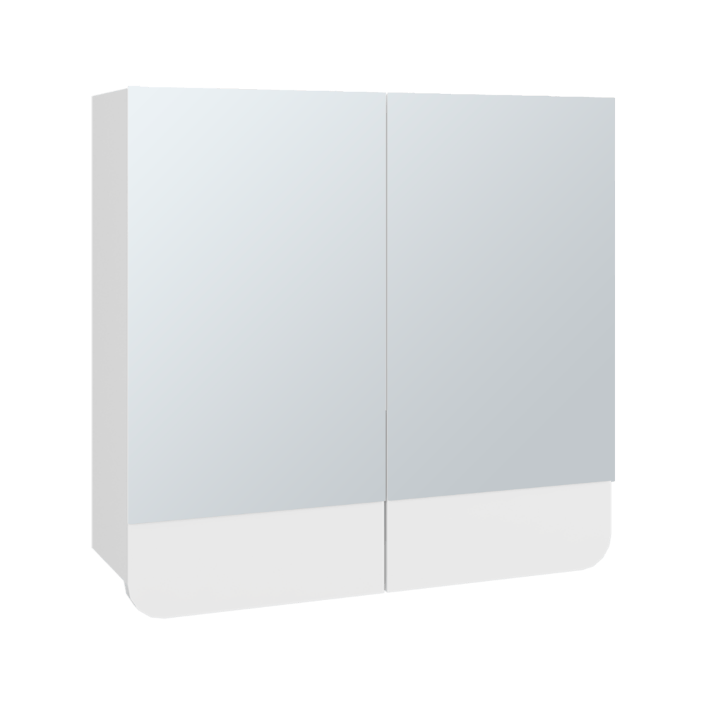 Botiquin Con Espejo Luv 43X45X14 Rta Blanco Zf