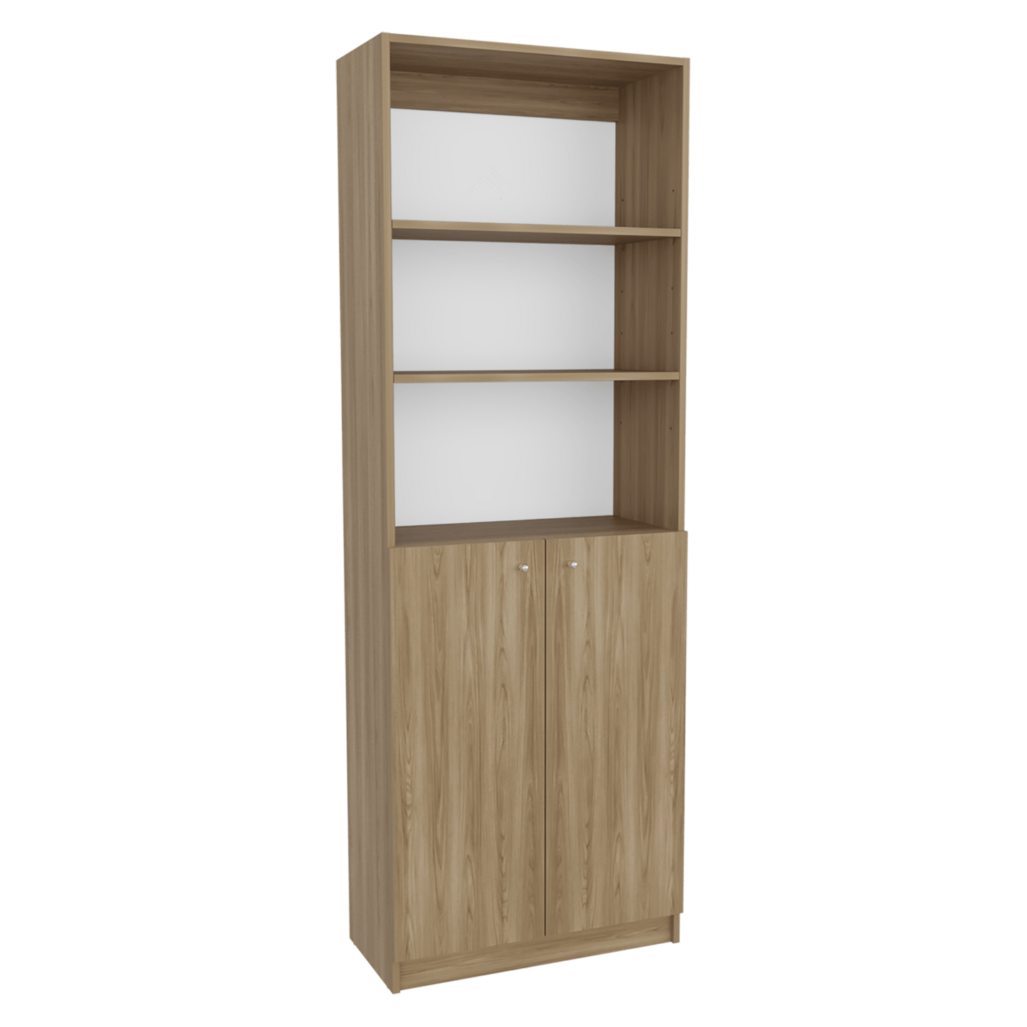 Estante Home E4 2P 180X62X29 Rta Fresno Blanco Zf