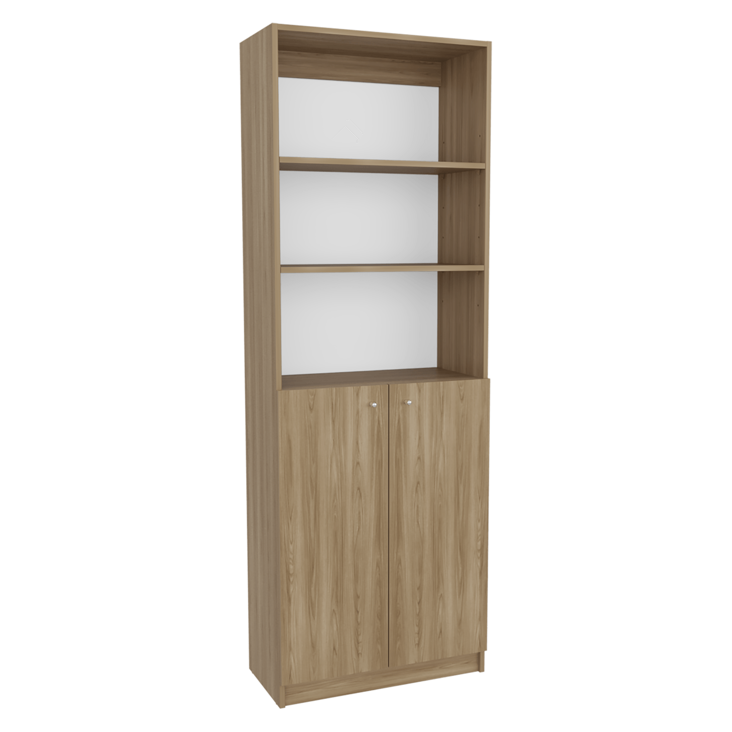 Estante Home E4 2P 180X62X29 Rta Fresno Blanco Zf