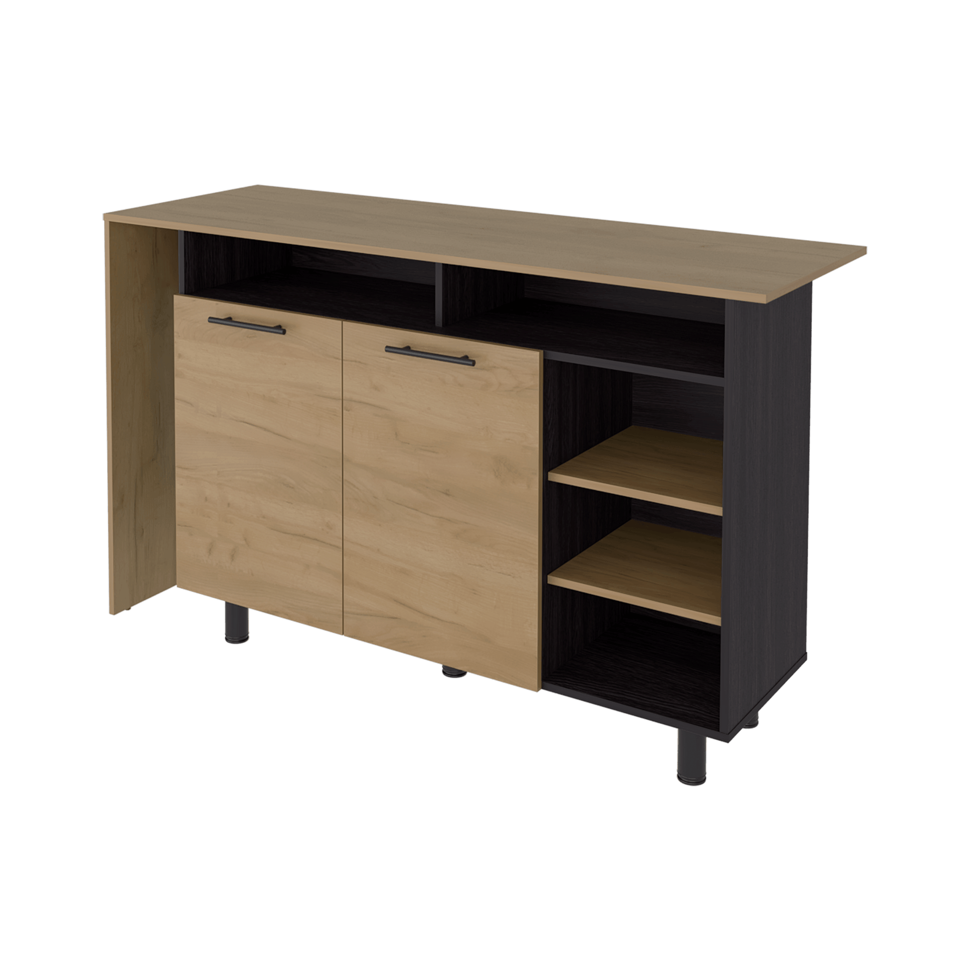 Isla De Cocina Corcega 89X150X52 Rta Wengue Fresno Zf
