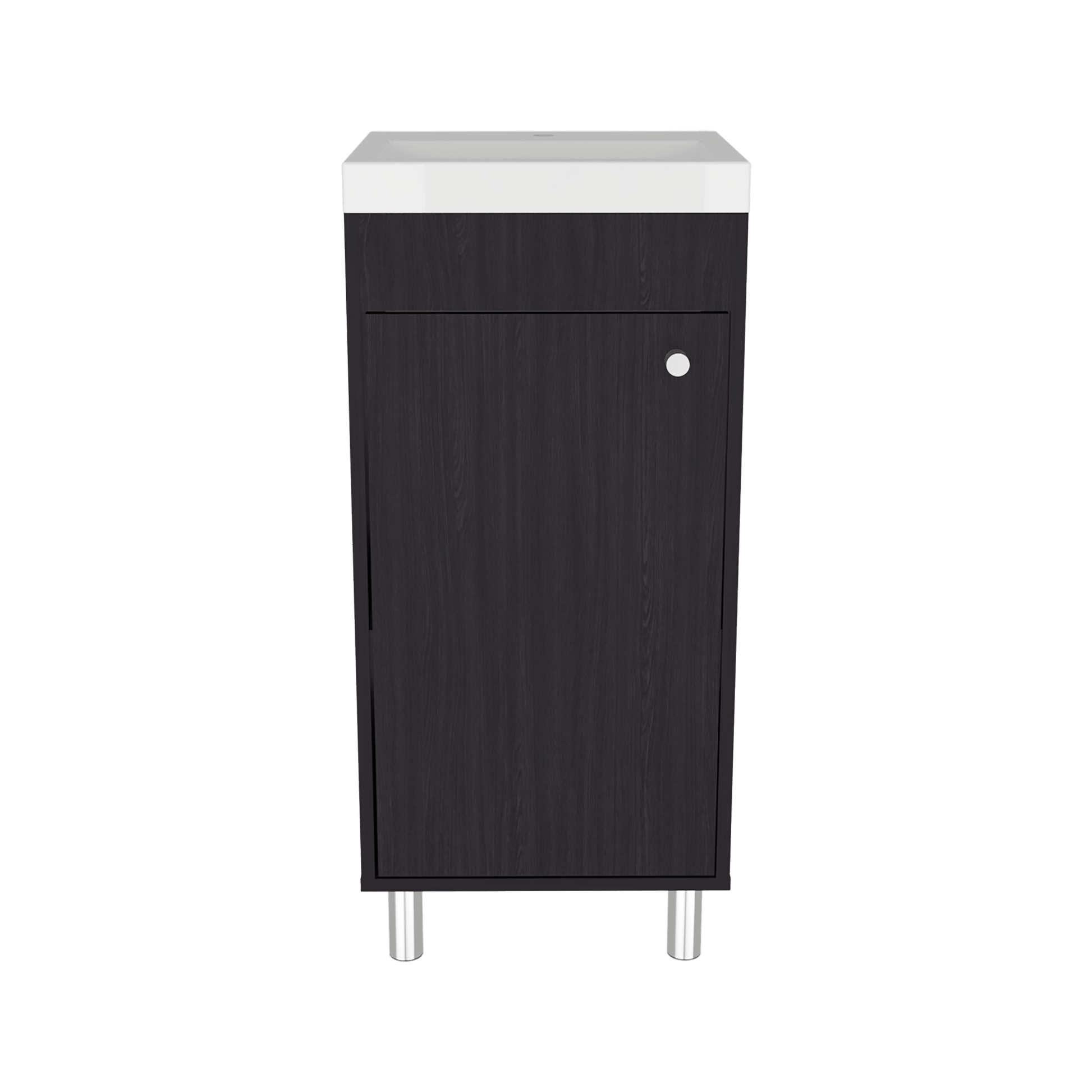 Mueble Lavamanos Rivera 84X40X32 Rta Wengue Zf