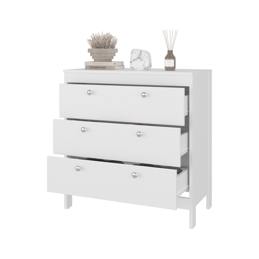 Cajonera Newcastle 84X80X41 Rta Blanco Mqz Zf