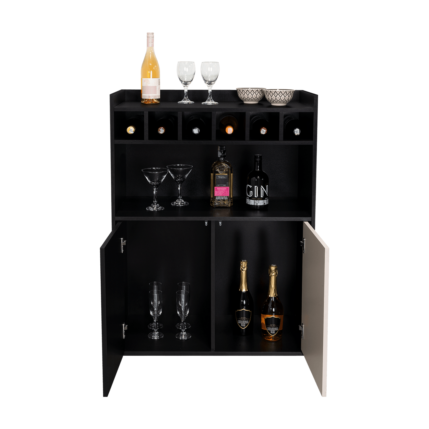 Bar Cuera 106X78X40 Rta Capri Wengue