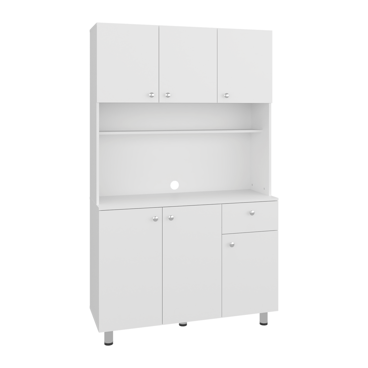Alacena Wilson 185X111X40 Rta Blanco Zf