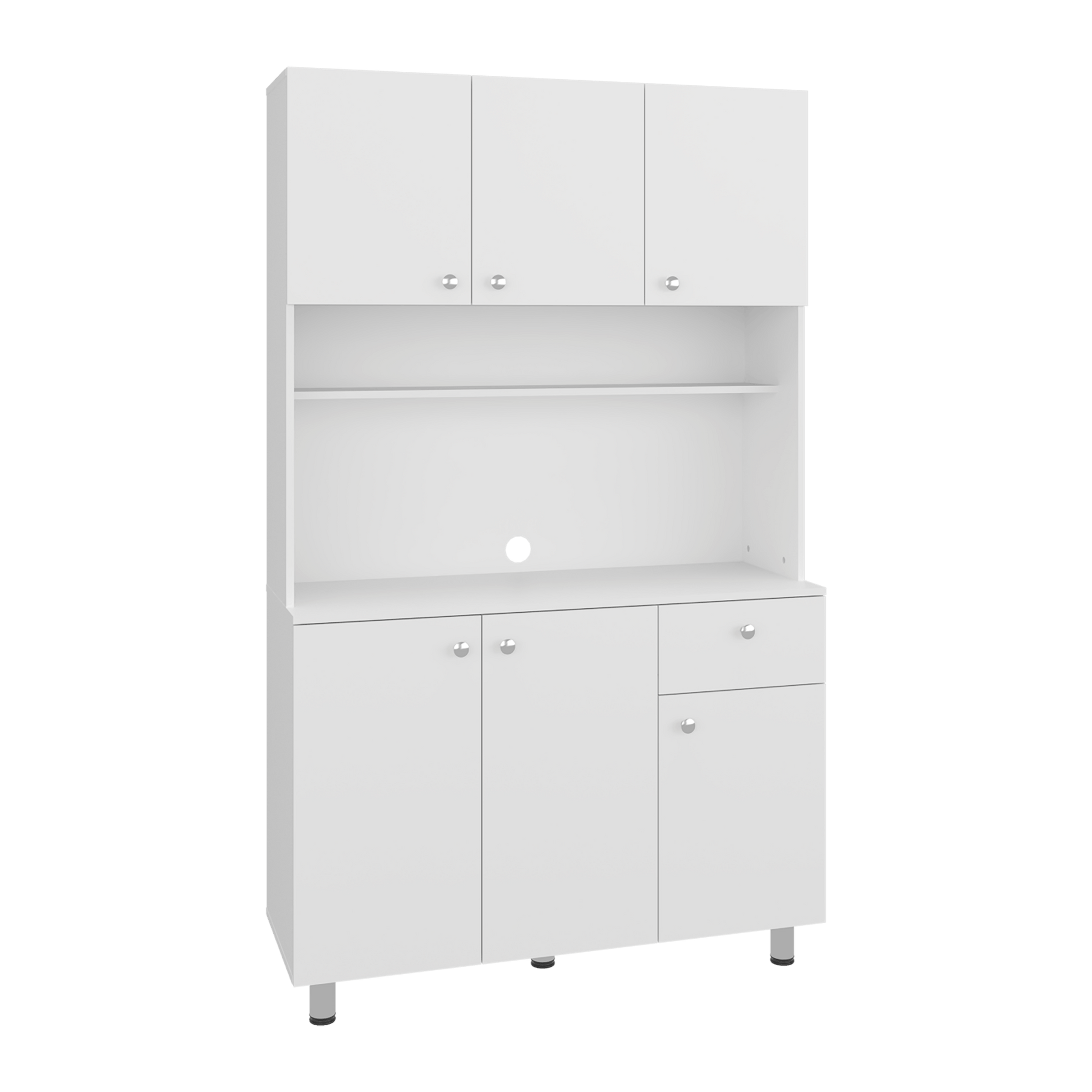 Alacena Wilson 185X111X40 Rta Blanco Zf
