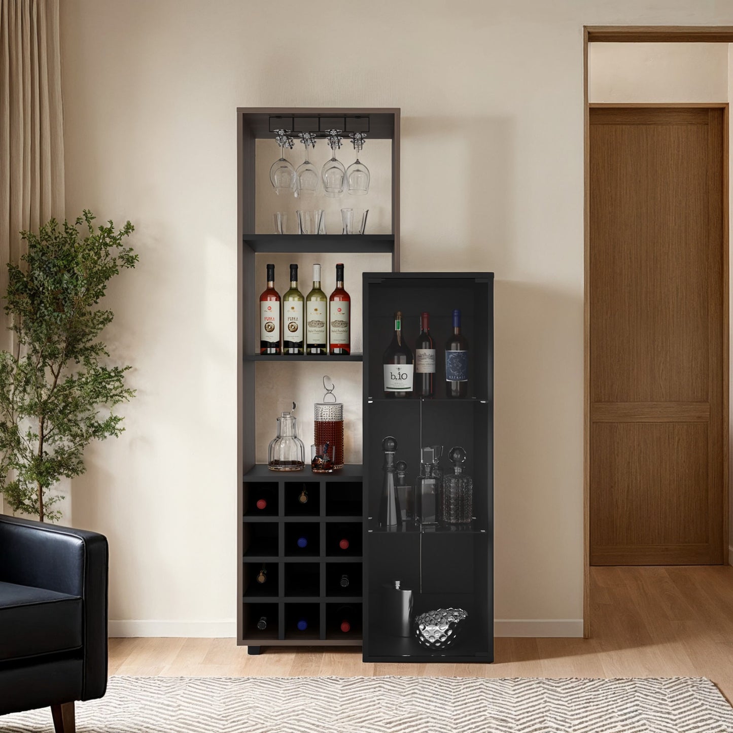 Bar Ozzy 175X80X41 Rta Wengue Milan