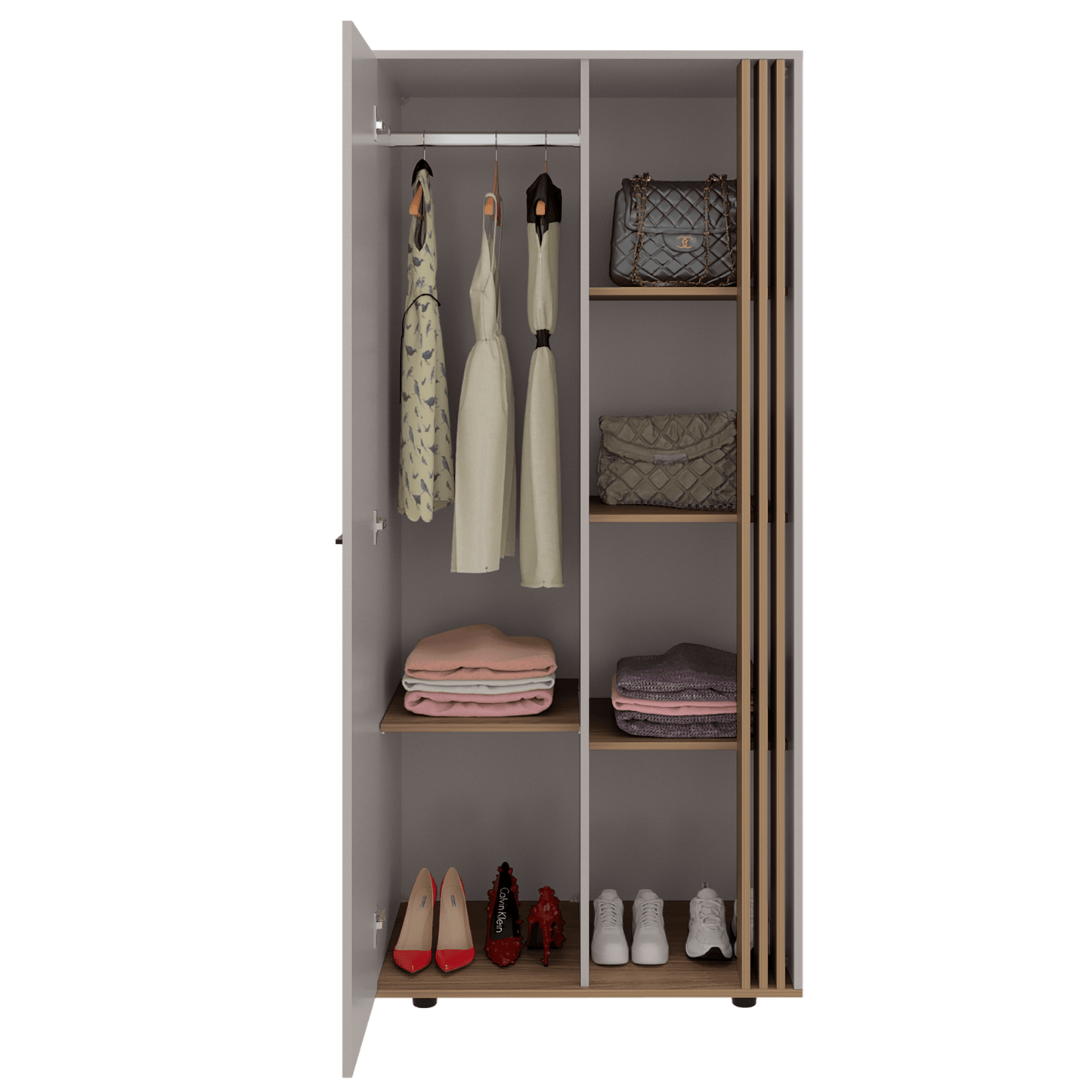 Closet Vance 178X80X52 Rta Fresno Eu Capri