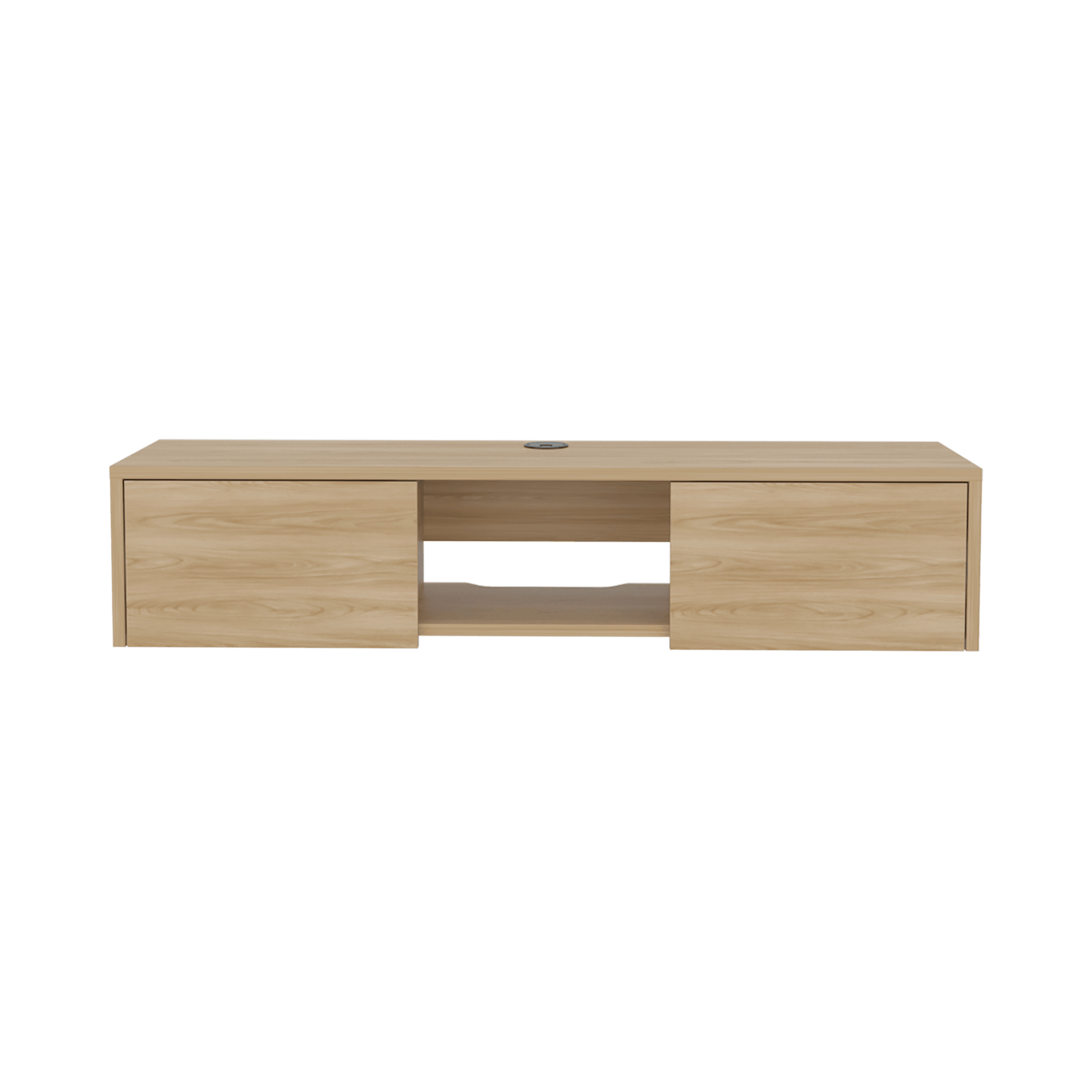 Repisa De Tv Glen Multifuncional 26X125X29 Rta Fresno Europeo