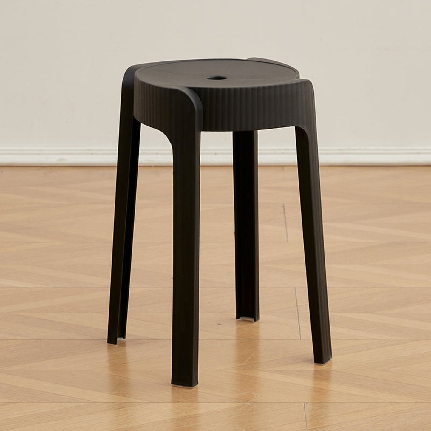 Butaco Apilable Maison 45X30X30 Rta Negro