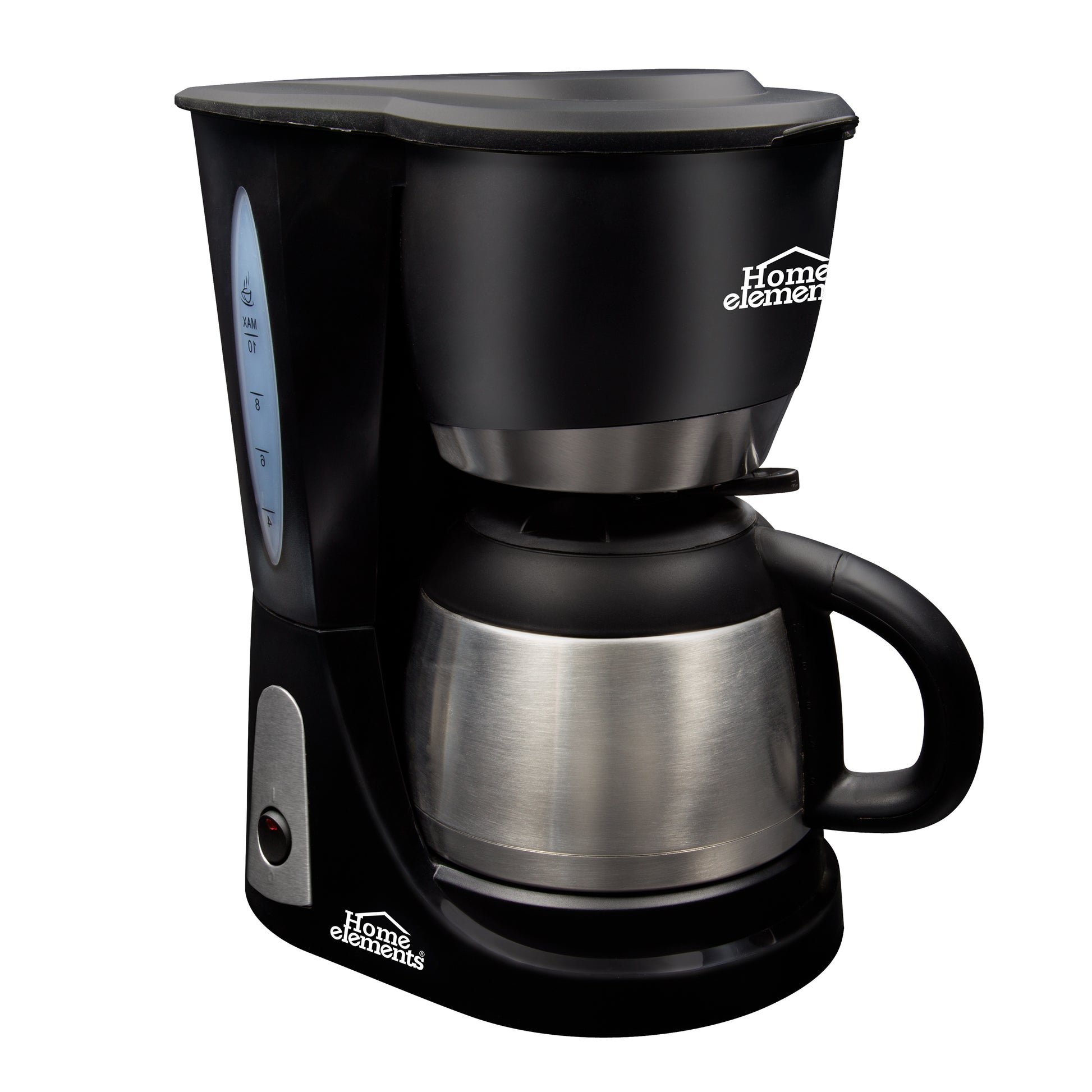 Cafetera Electrica 10 Tazas Jarra Acero Hecm-7031S Home Elements