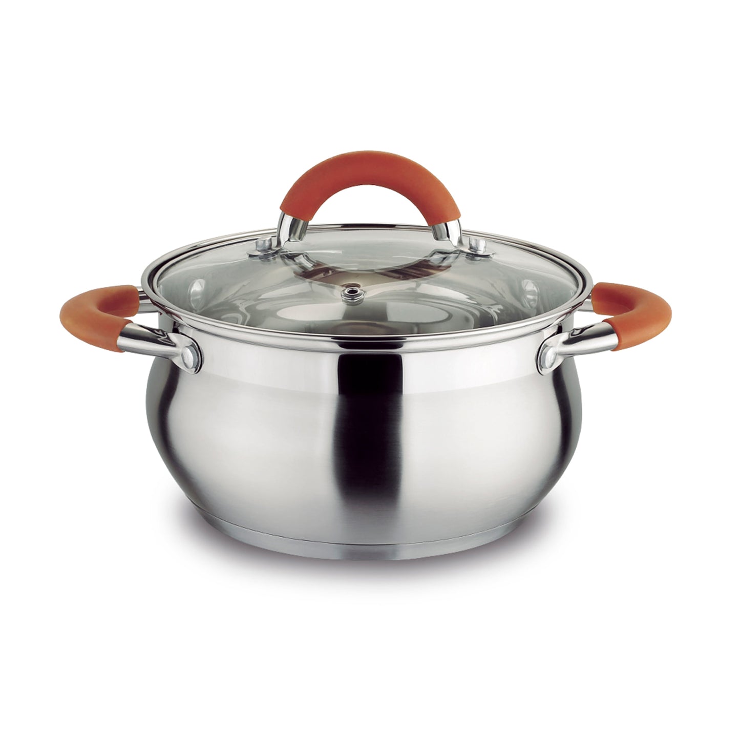 Olla 18 Cm Acr. Inox. Tp. Vid. Insertos Scona Home Elements