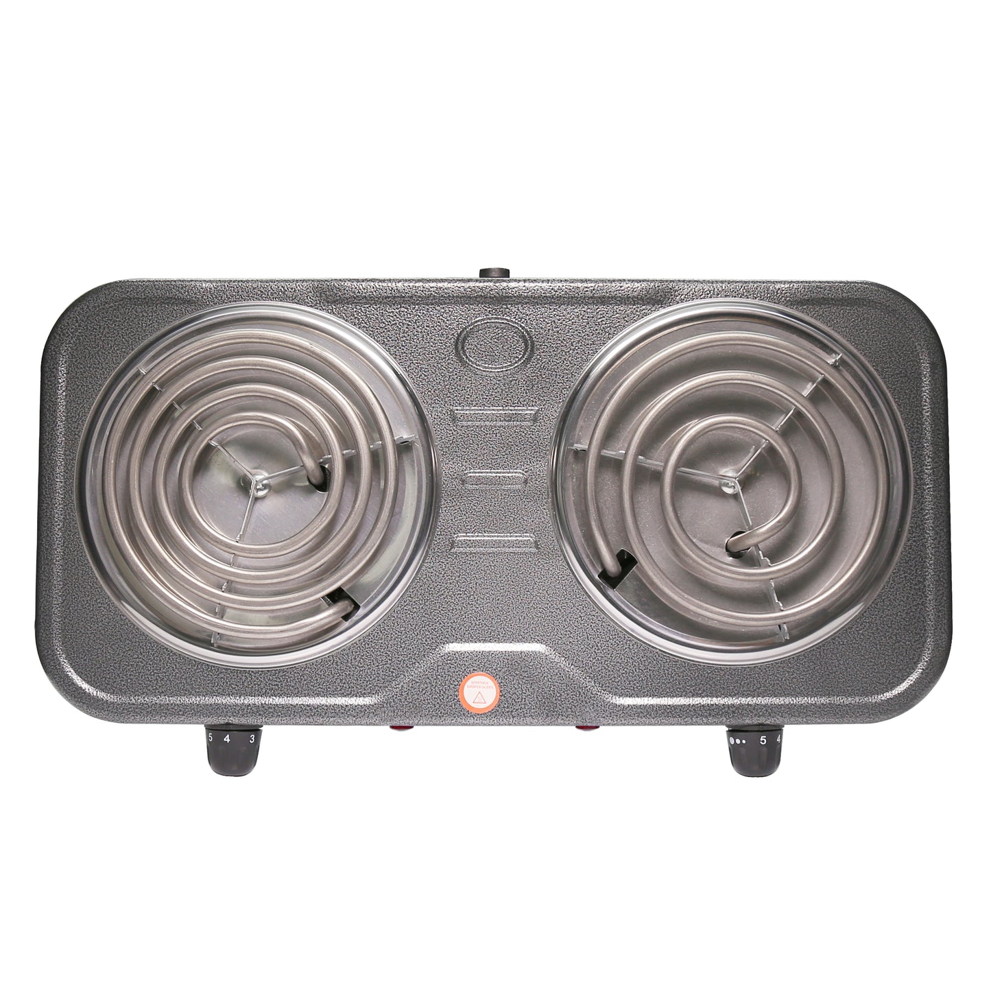 Estufa Electrica 2 Puestos Gris He-003Lg Home Elements