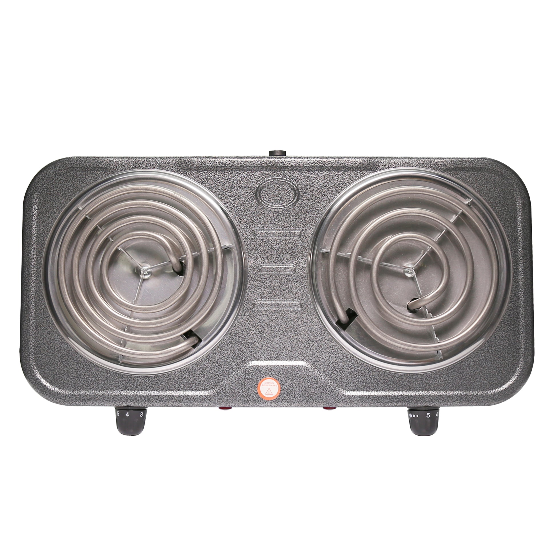Estufa Electrica 2 Puestos Gris He-003Lg Home Elements