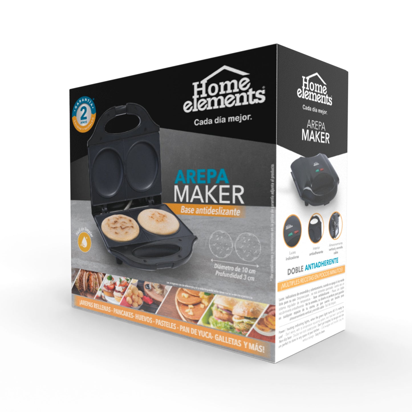 Arepa Maker Heam-004N Home Elements