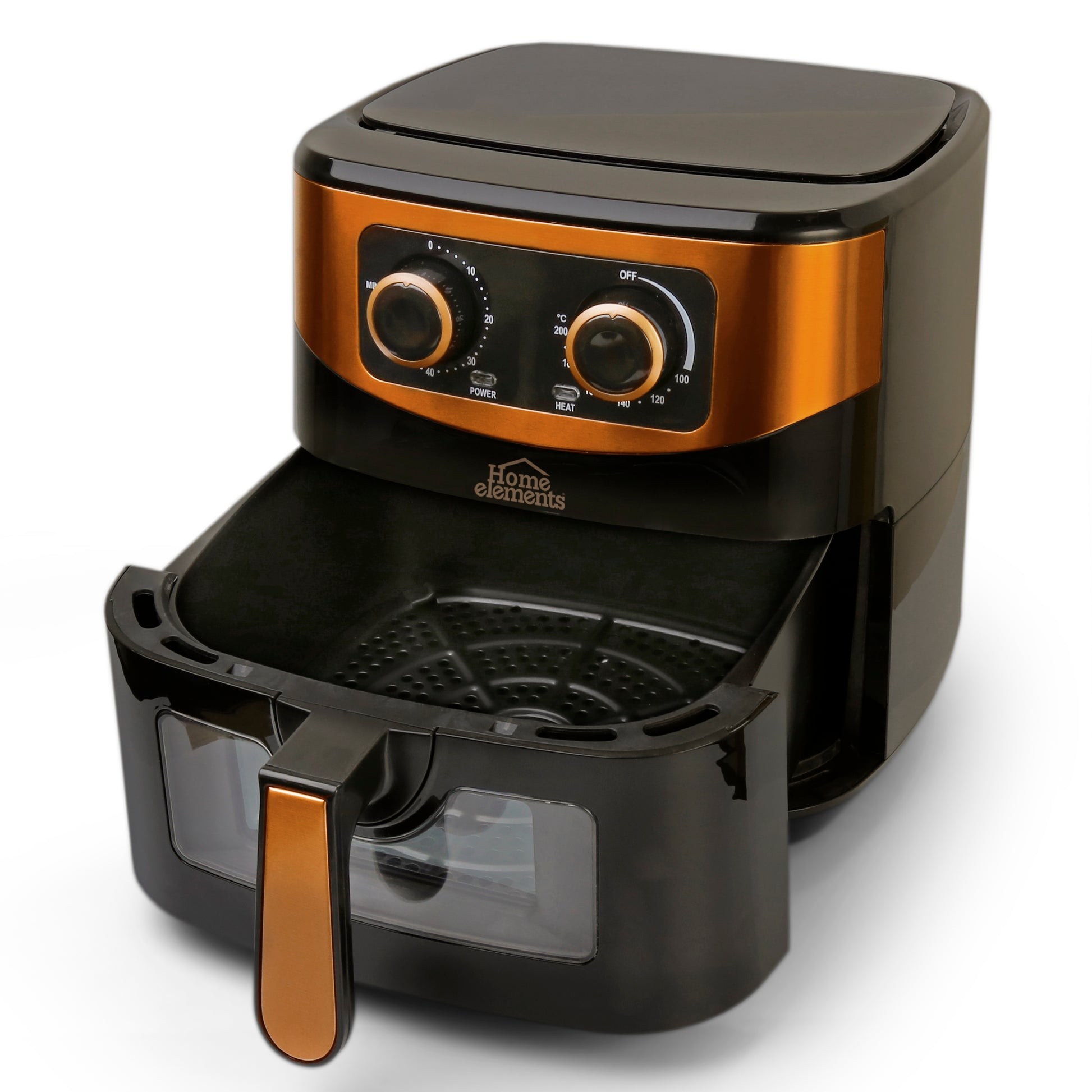 Mega Fryer - Freidora De Aire 7L Heaf-579Nc Home Elements