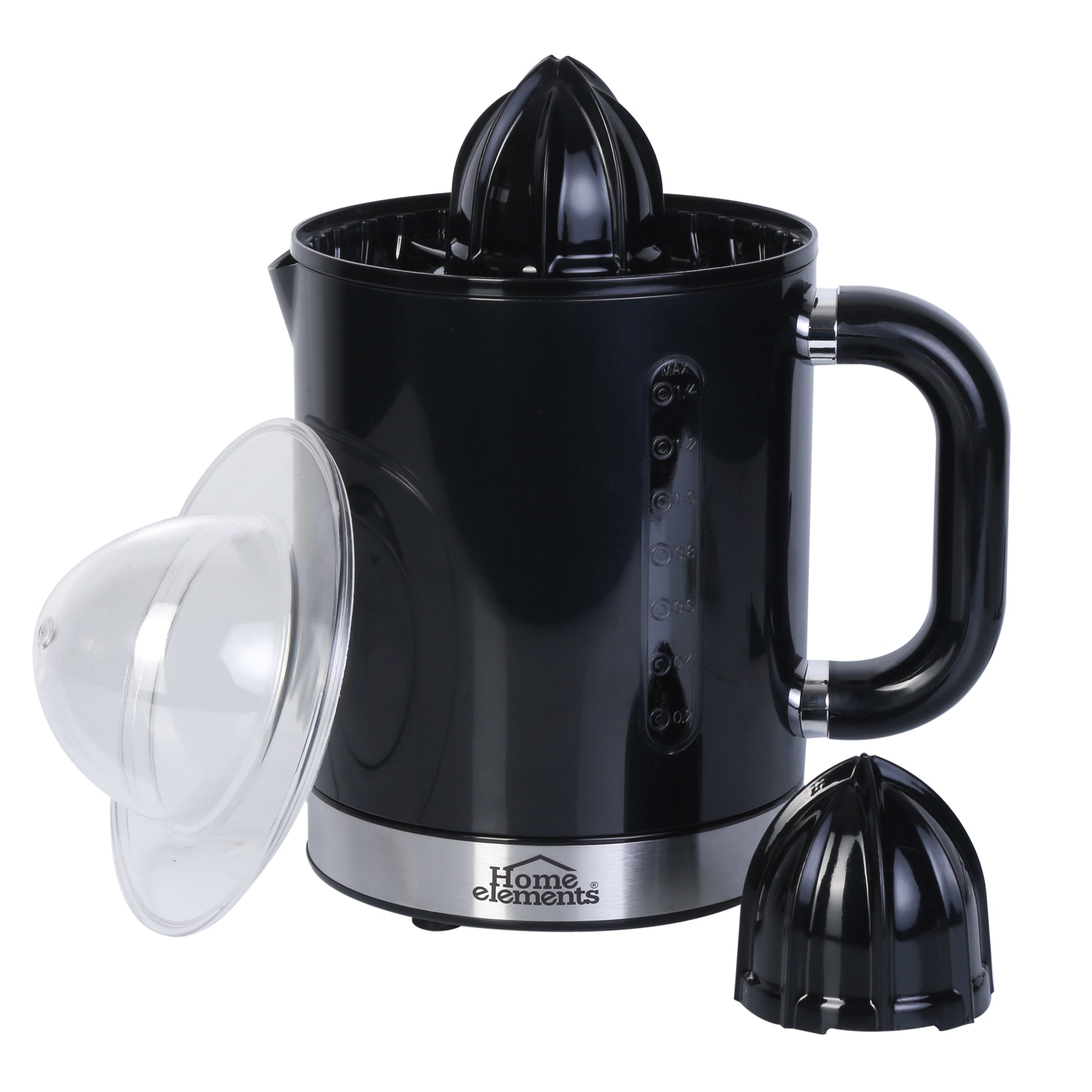 Exprimidor De Jugo 1.4L Negro Home Elements