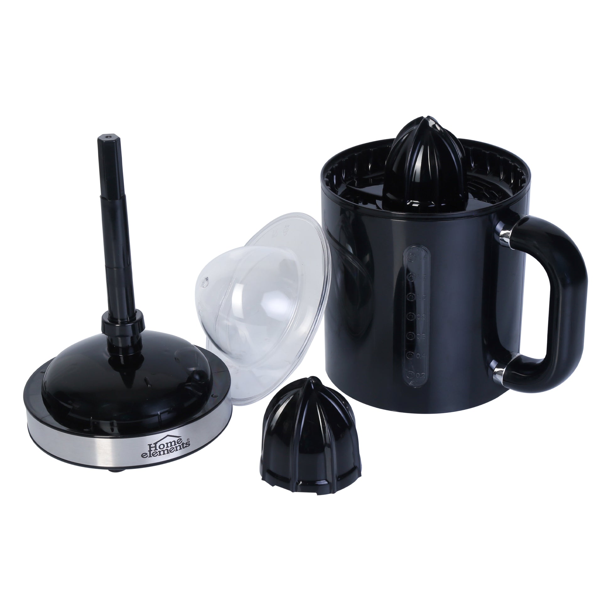 Exprimidor De Jugo 1.4L Negro Home Elements