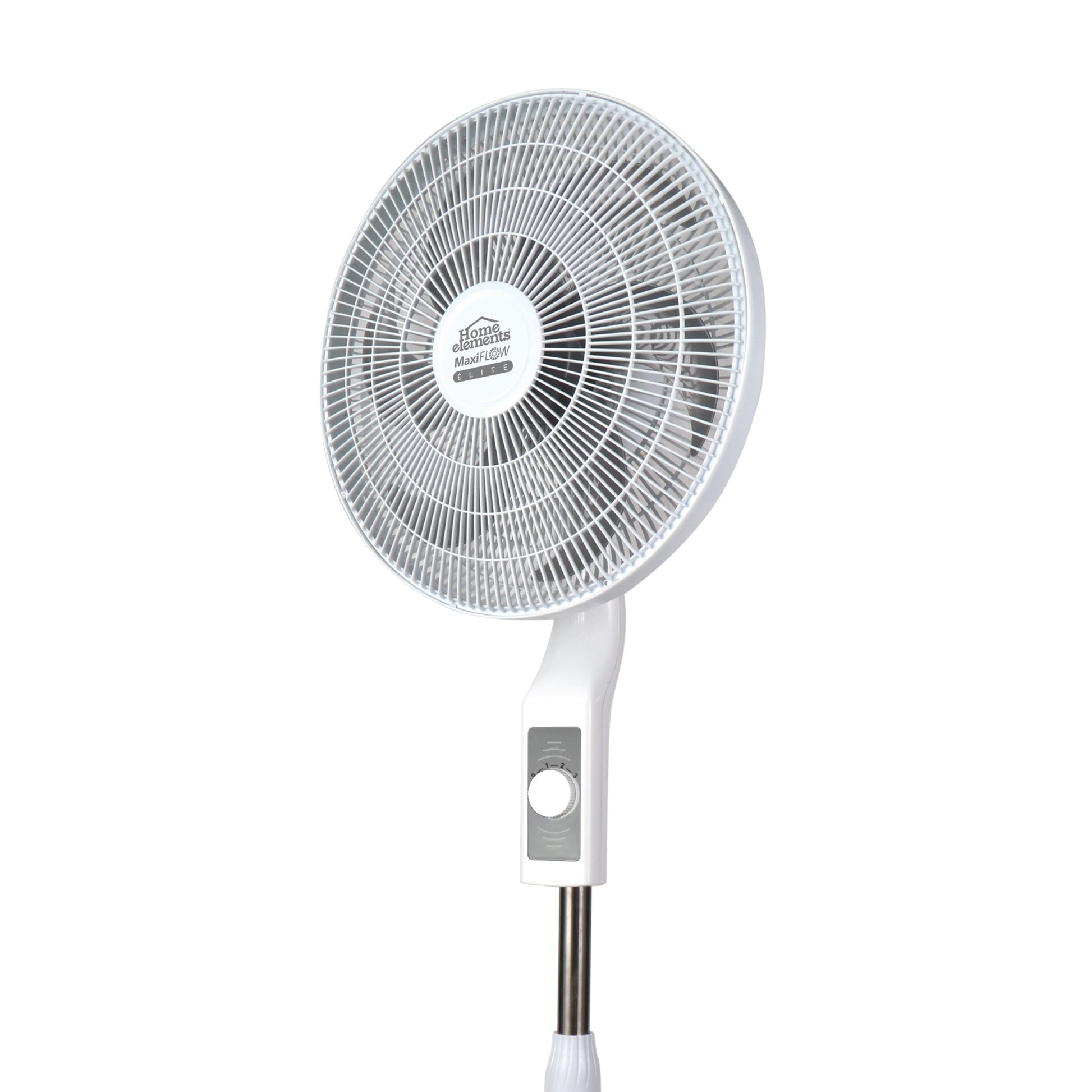 Ventilador Pedestal 18 Maxiflow Elite Blanco Home Elements