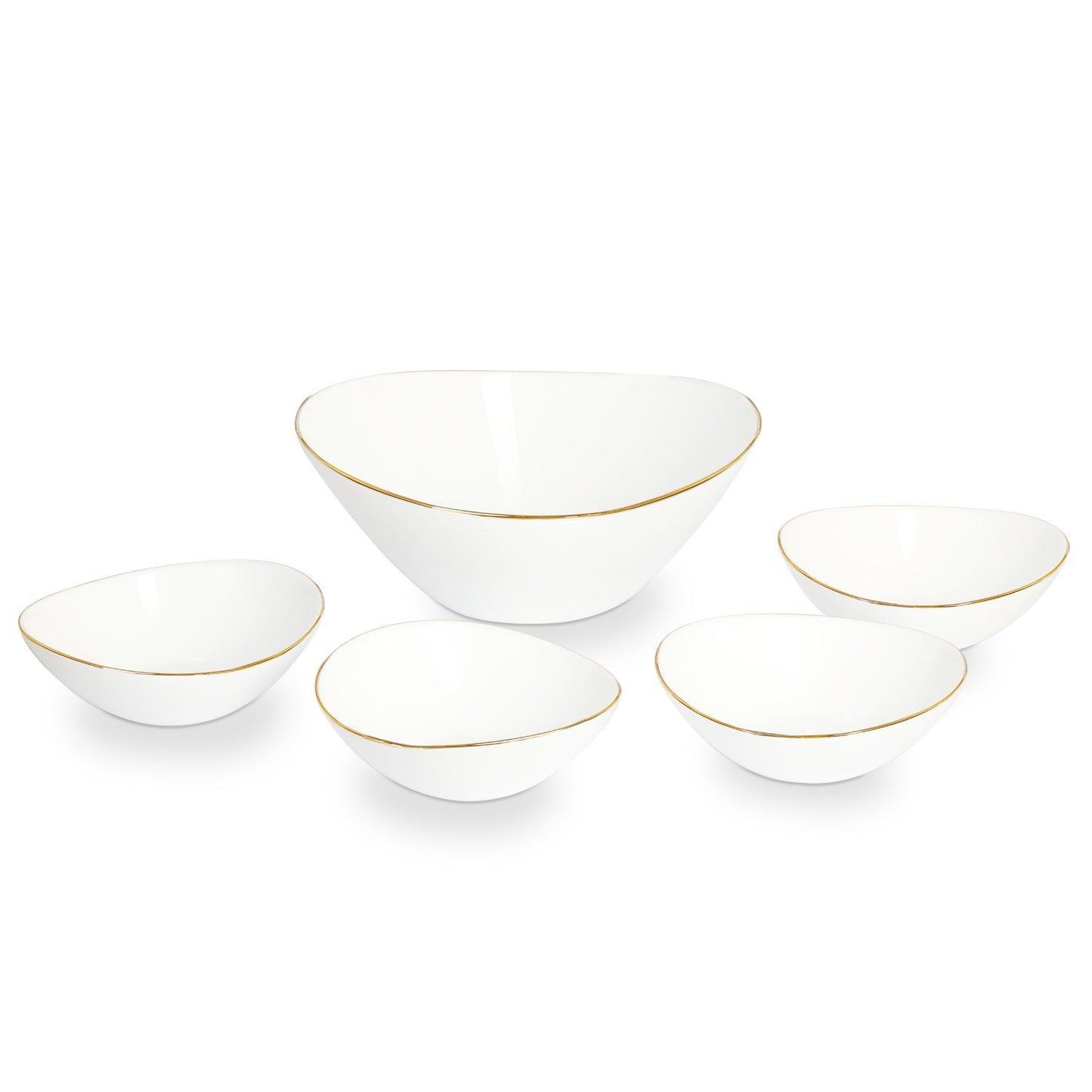 Set X5 Bowl Borde Decorado Home Elements