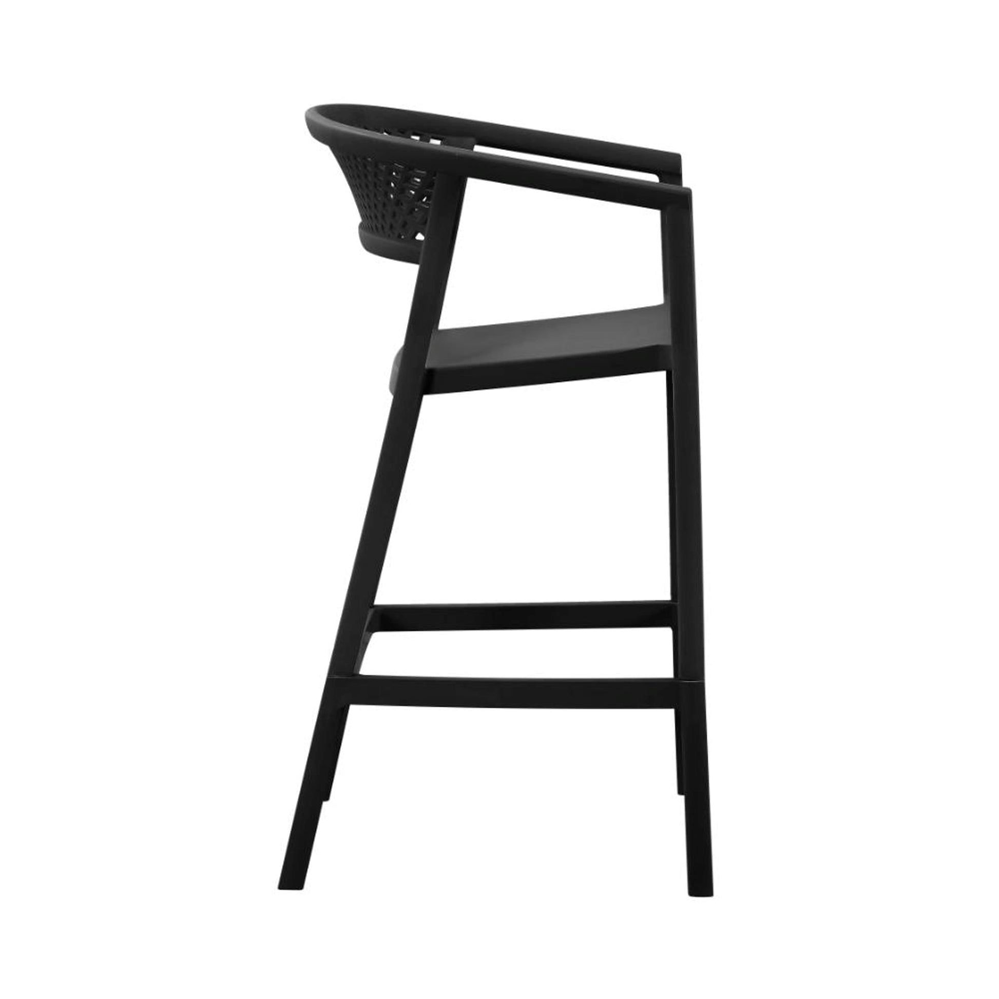 Silla Bar Salvador 105X57X56 Rta Negro
