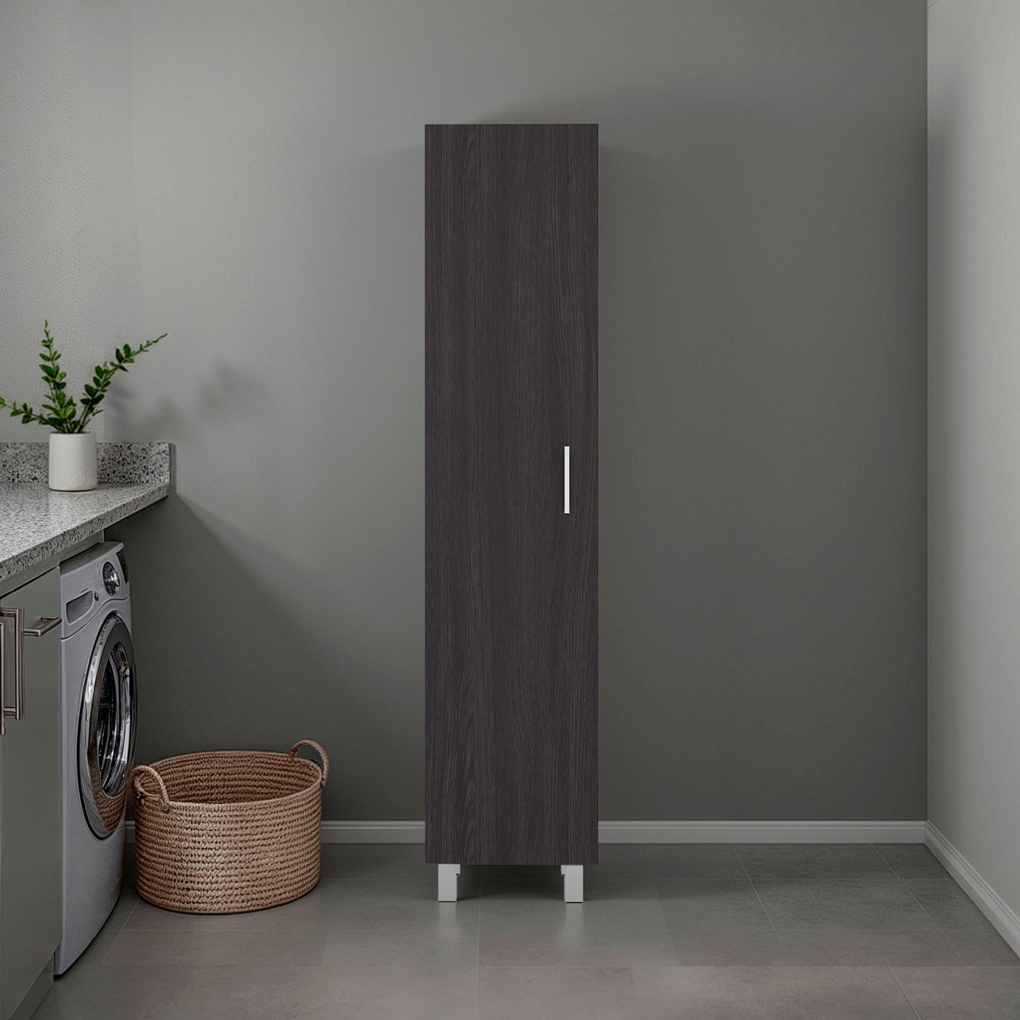 Mueble De Almacenamiento Vintro 180X40X31 Rta Kronos Wengue Zf