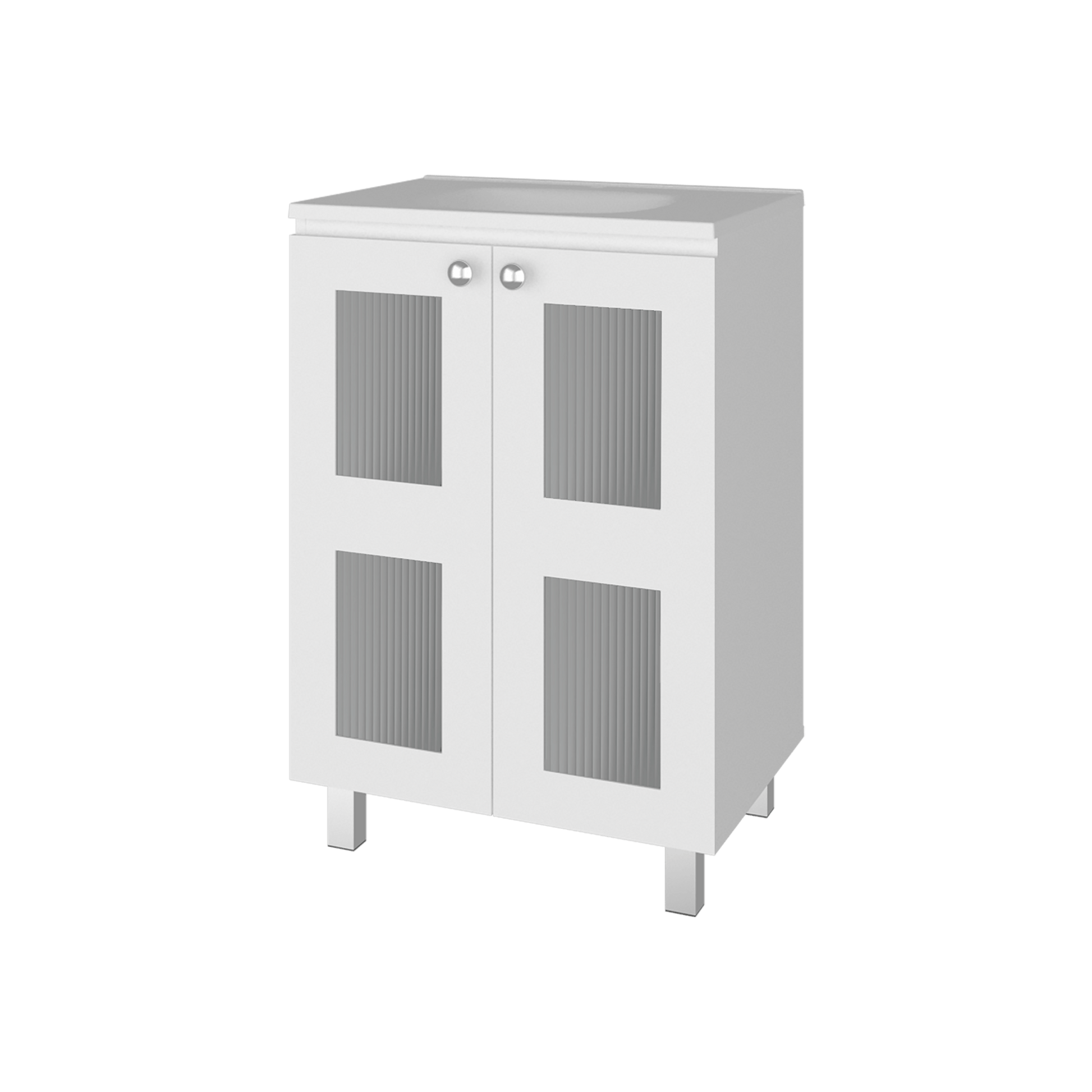 Mueble Lavamanos Haysi 86X59X44 Rta Blanco Zf