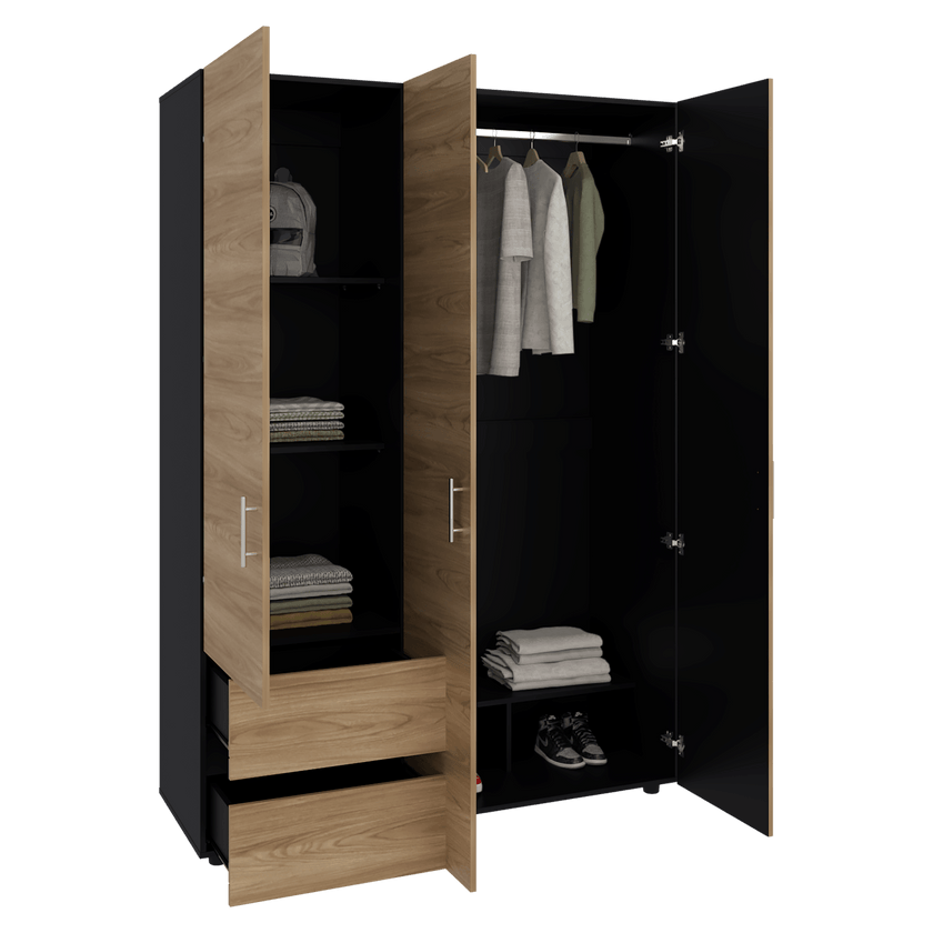 Closet Edmon 200X140X52 Rta Wengue Fresno