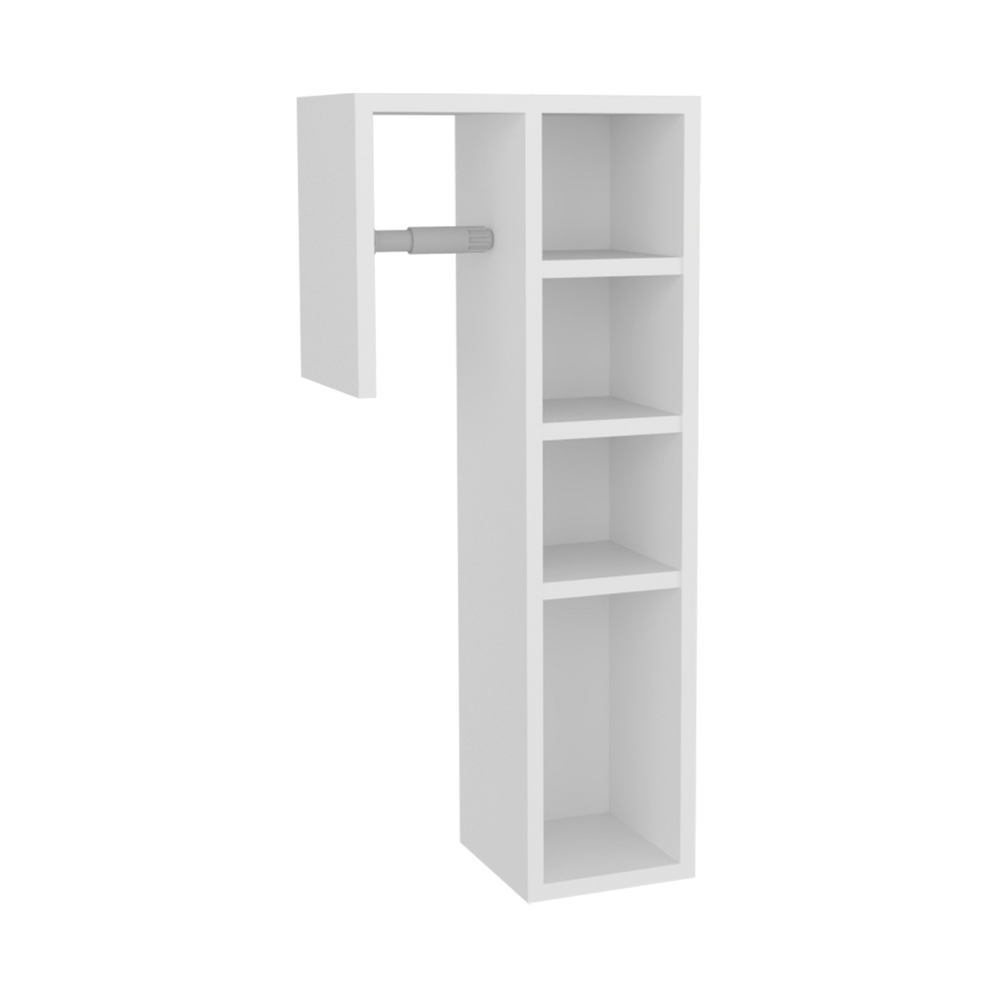 Gabinete Para Papel Higienico Toilet 70X31X17 Rta Blanco Zf