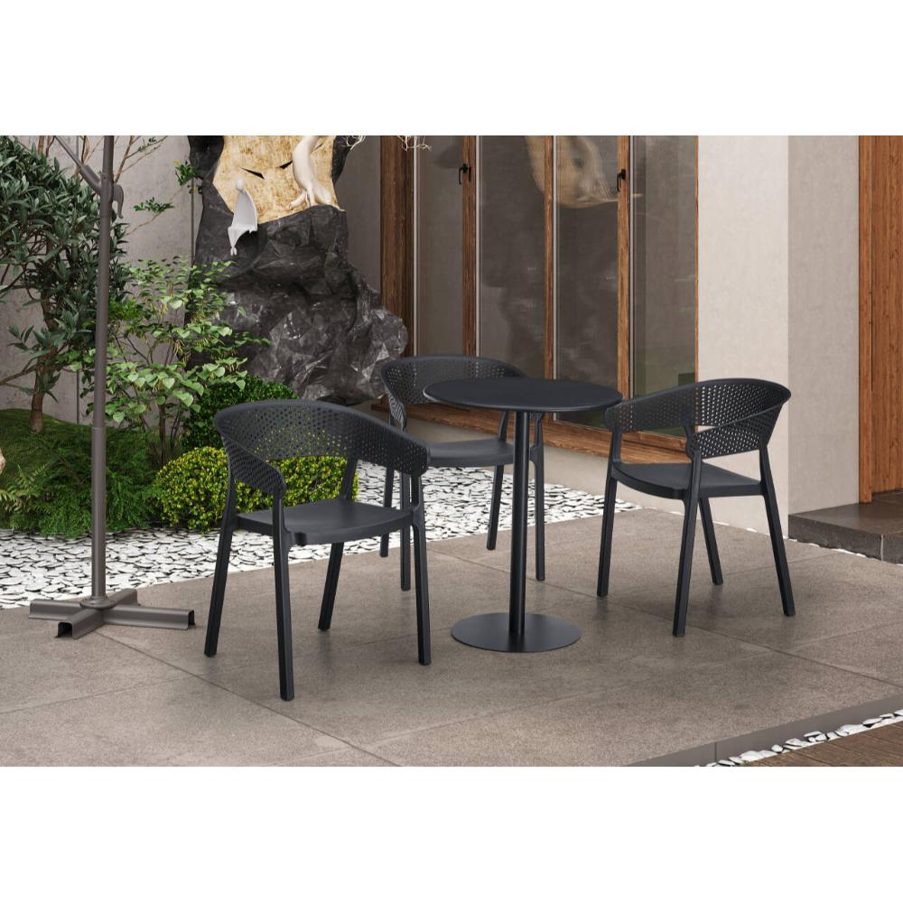 Silla Manaos 73X52X50 Rta Negro