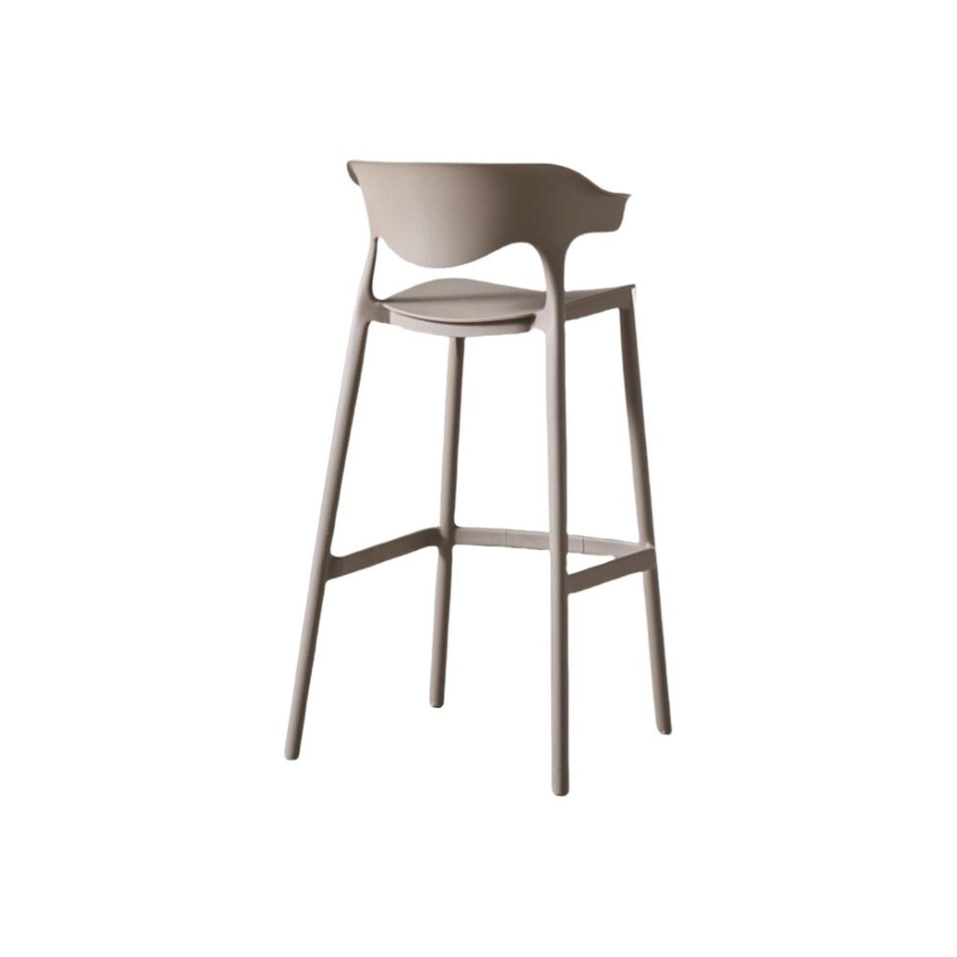 Silla Bar Elena 99X49X48 Rta Taupe