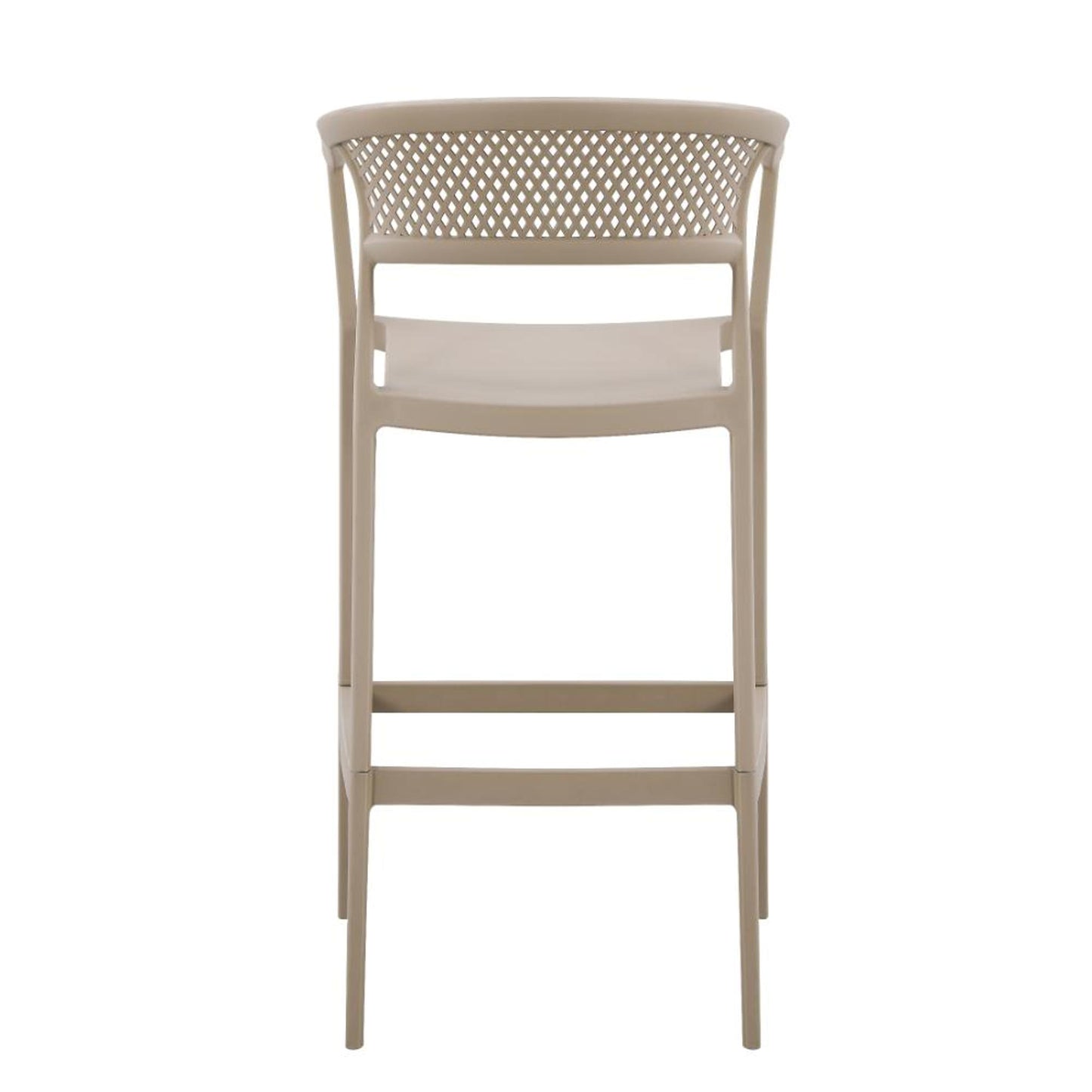 Silla Bar Salvador 105X57X56 Rta Taupe
