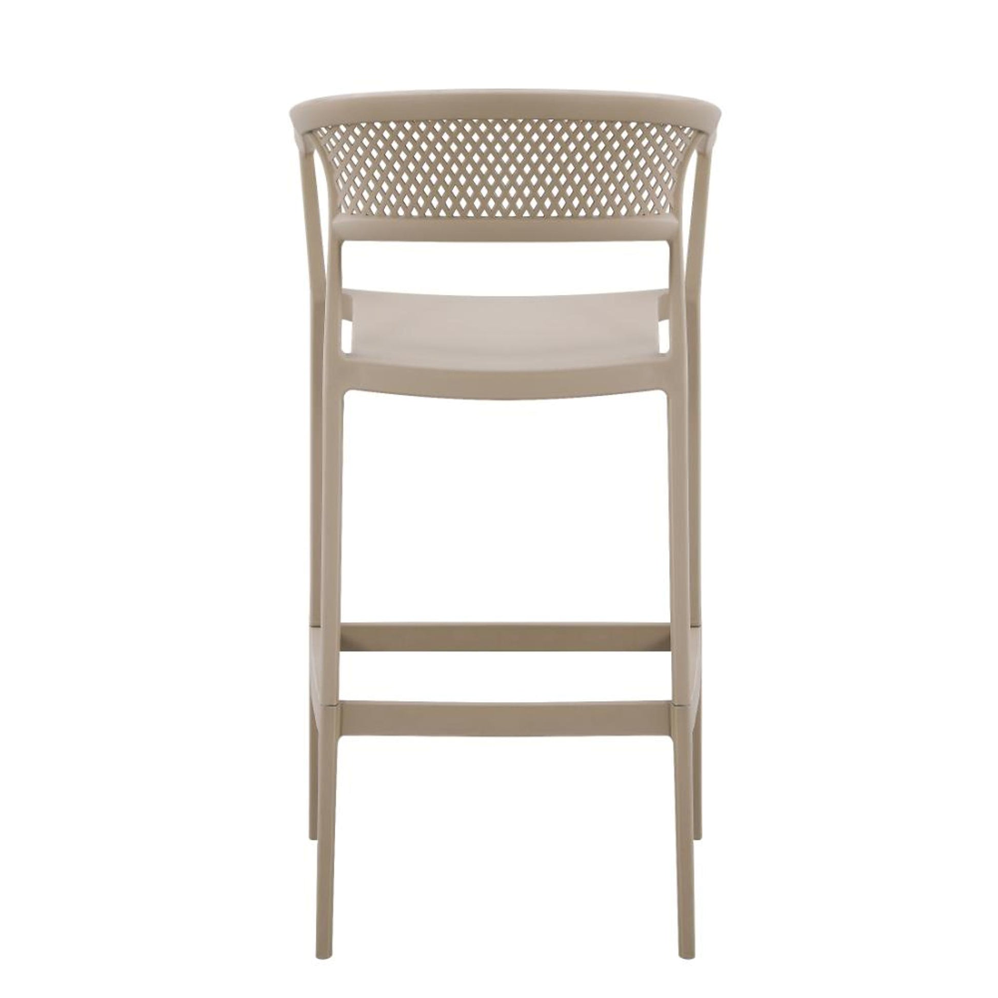 Silla Bar Salvador 105X57X56 Rta Taupe