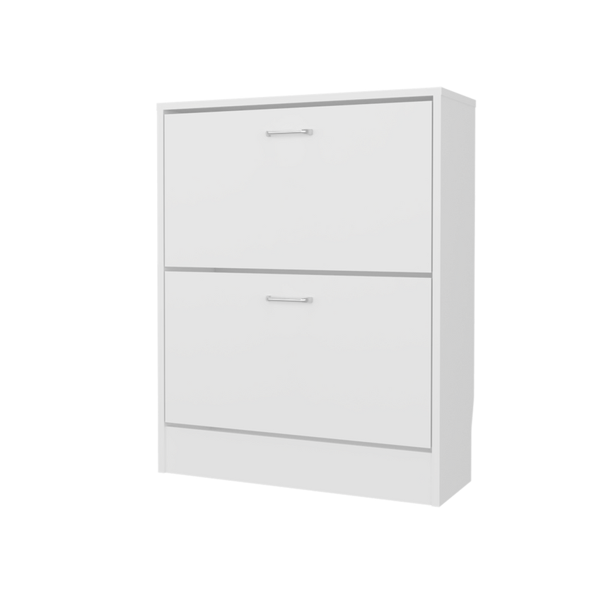 Zapatero Inola 2 Puertas 80X63X24 Rta Blanco Zf