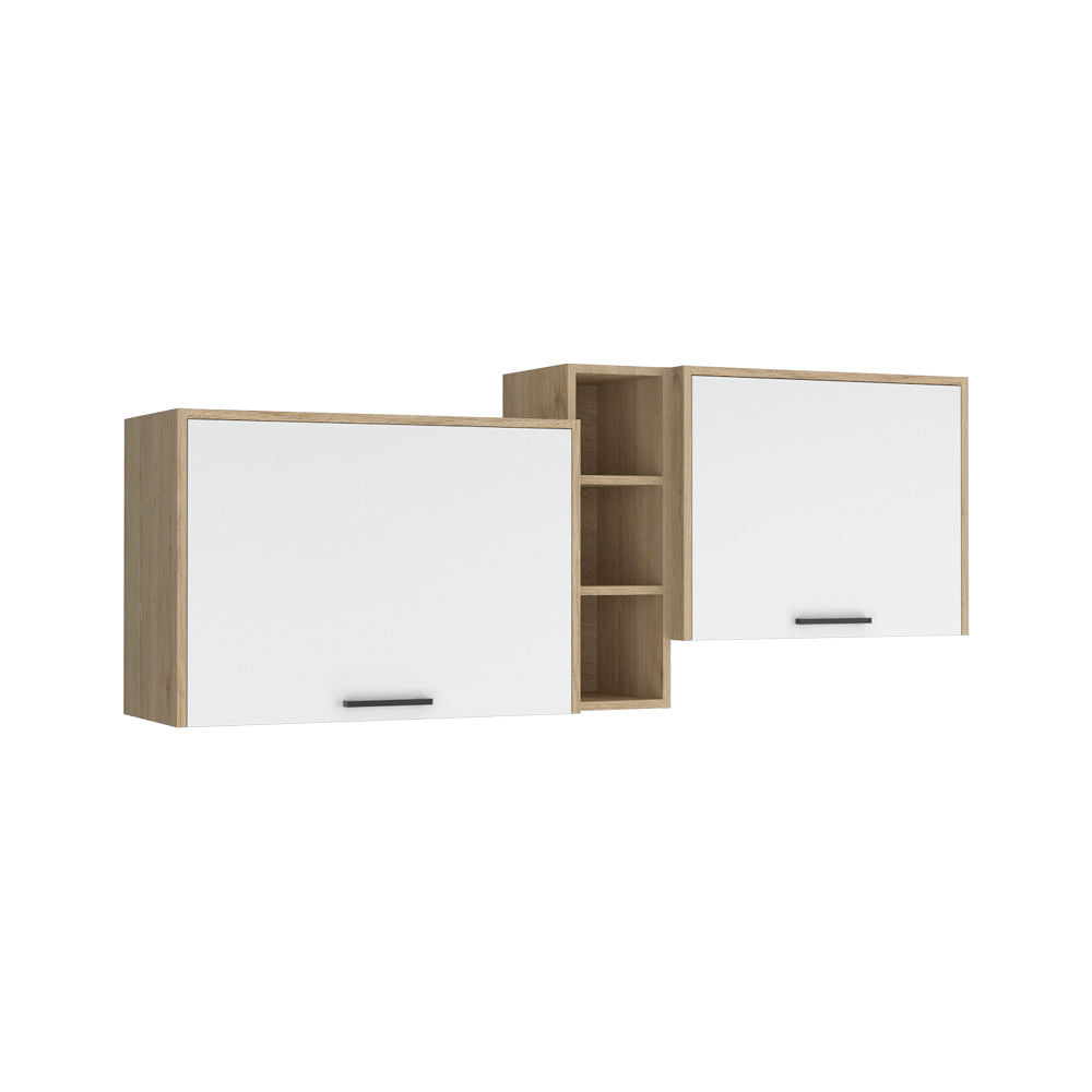 Mueble Superior 150 Belmira Rovere Blanco