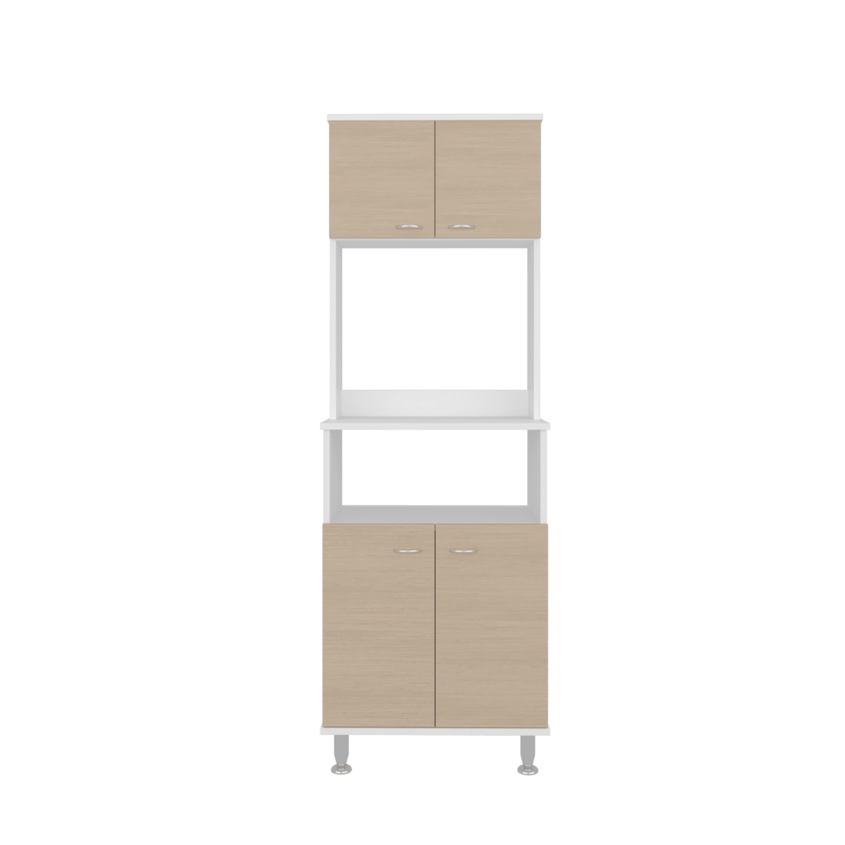 Mueble Alacena Fenix Rta Blanco + Rovere N/A