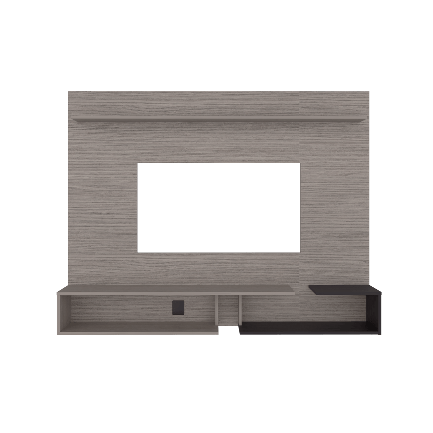 Panel De Tv 65" Desa 128X164X28 Rta Positano Wengue Zf
