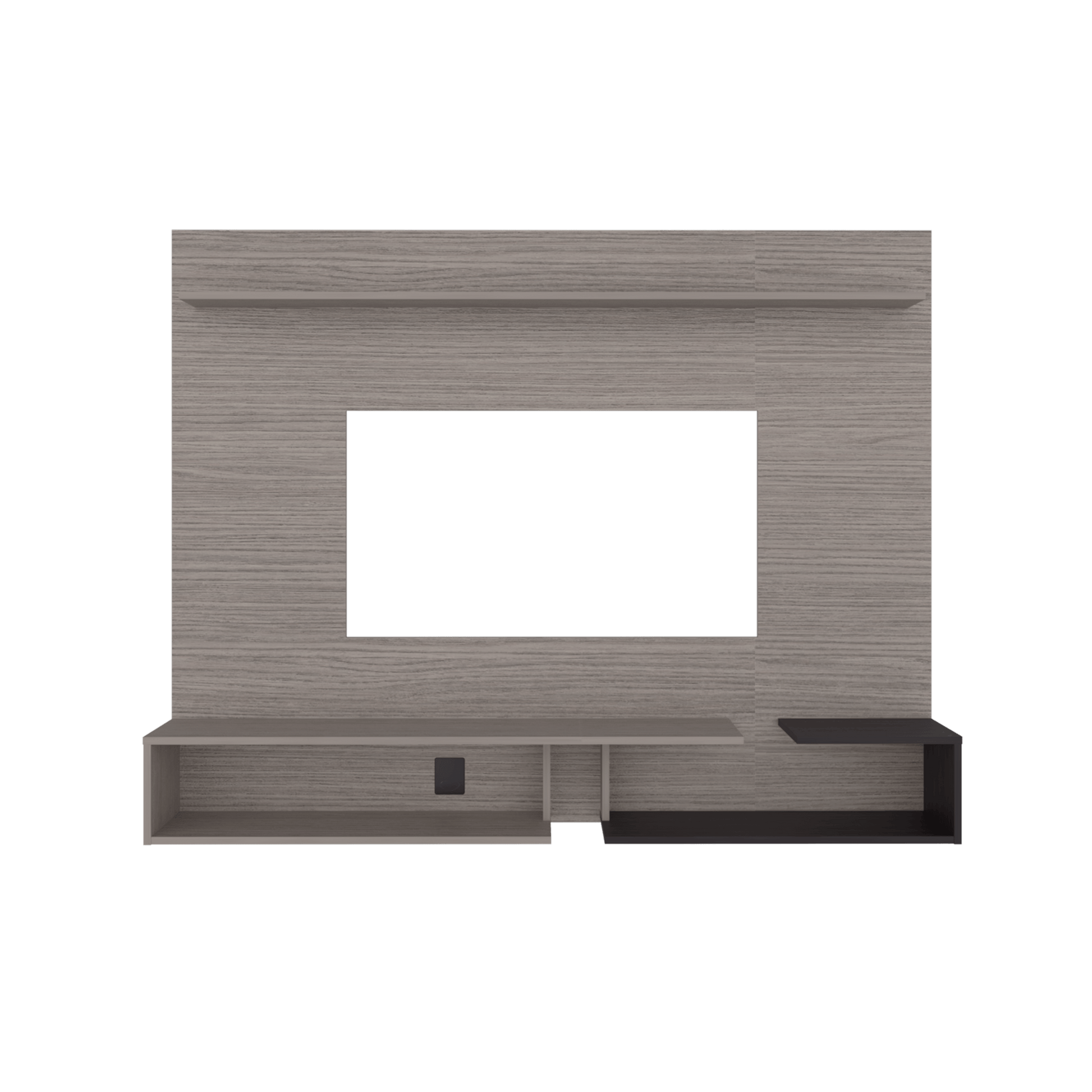 Panel De Tv 65" Desa 128X164X28 Rta Positano Wengue Zf